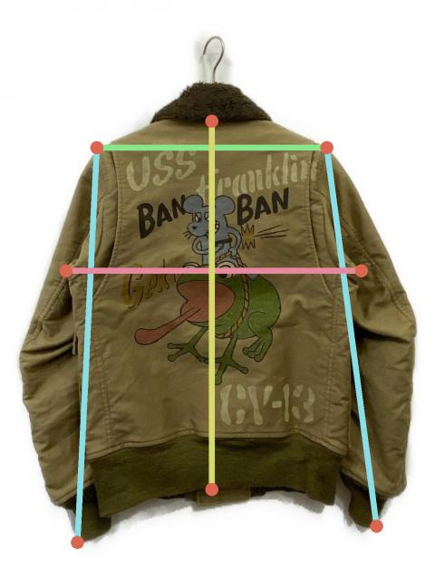 中古・古着通販】MARKAWARE (マーカウェア) フライトジャケット カーキ