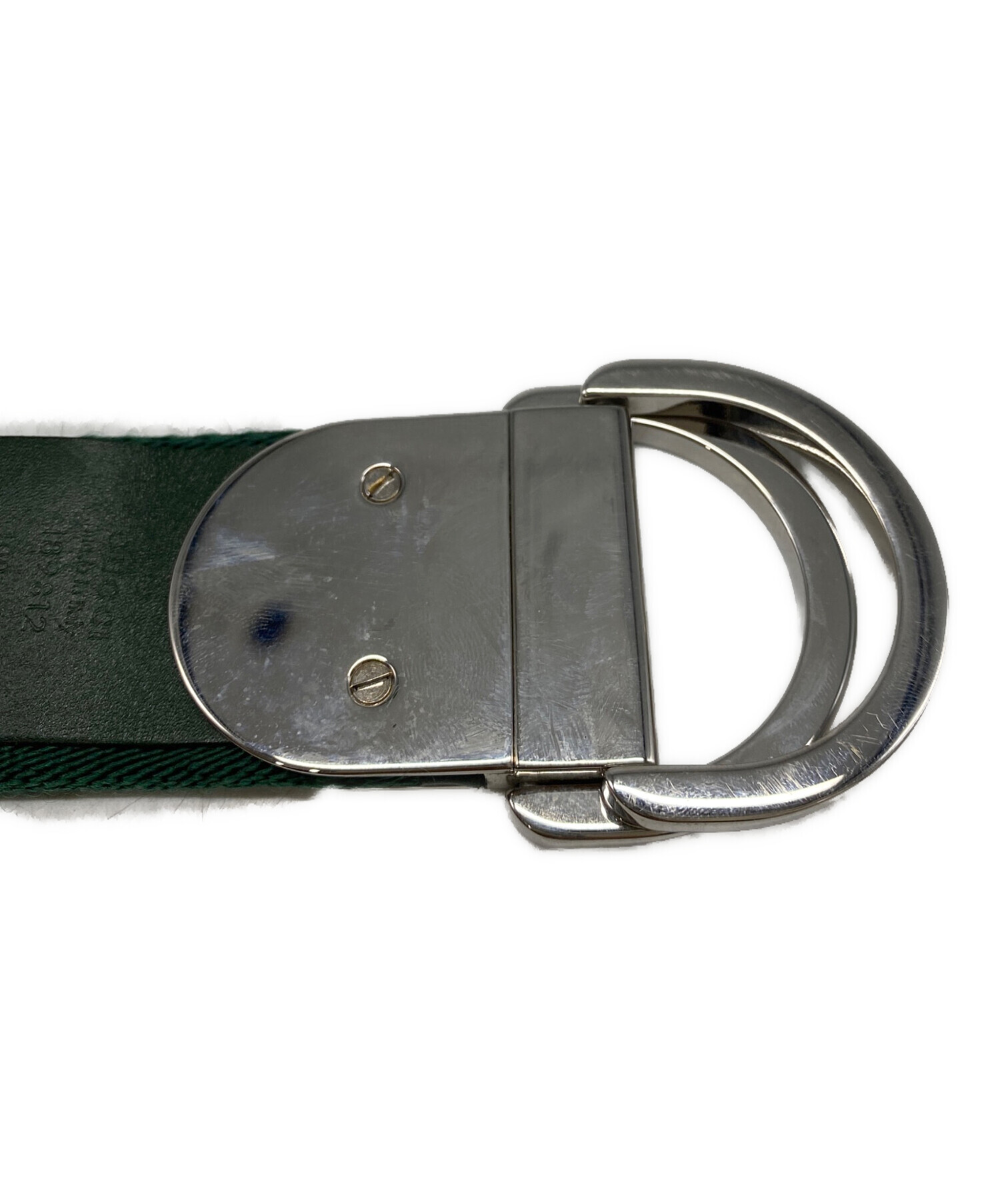 中古・古着通販】GUCCI (グッチ) シェリーラインリングベルト レッド