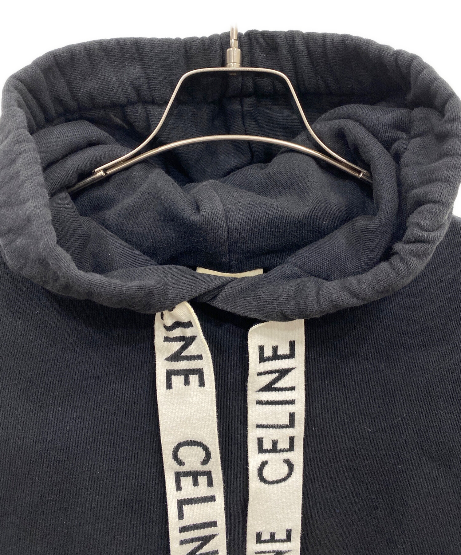 中古・古着通販】CELINE (セリーヌ) ルーズ フーディー ブラック