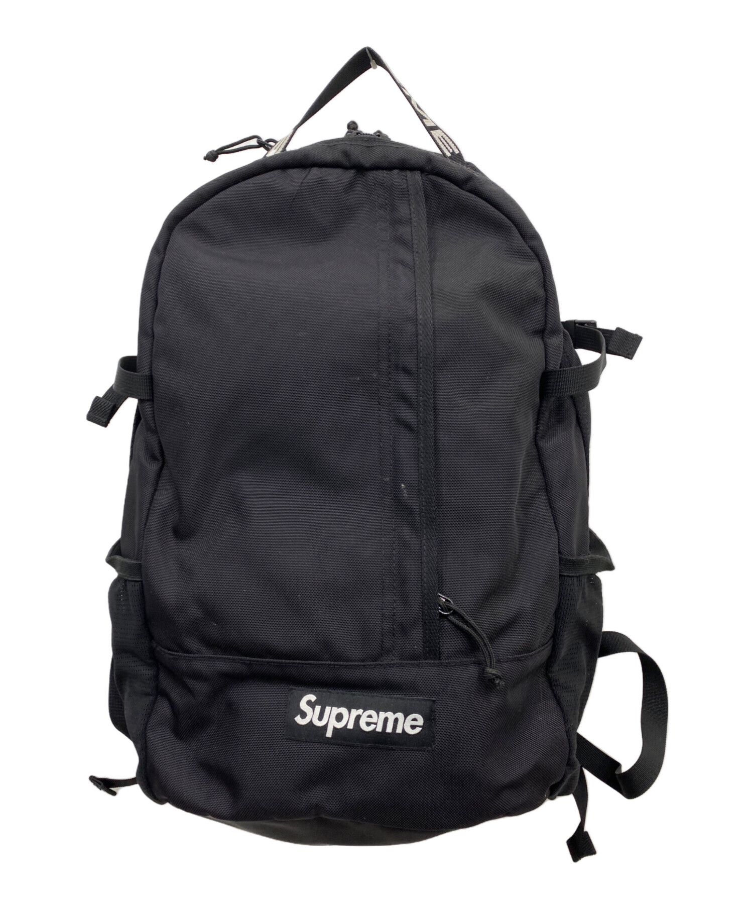 18SS Supreme Backpack Black シュプリーム リュック 中古・古着通販】Supreme (シュプリーム) 18SS Cordura Ripstop Nylon