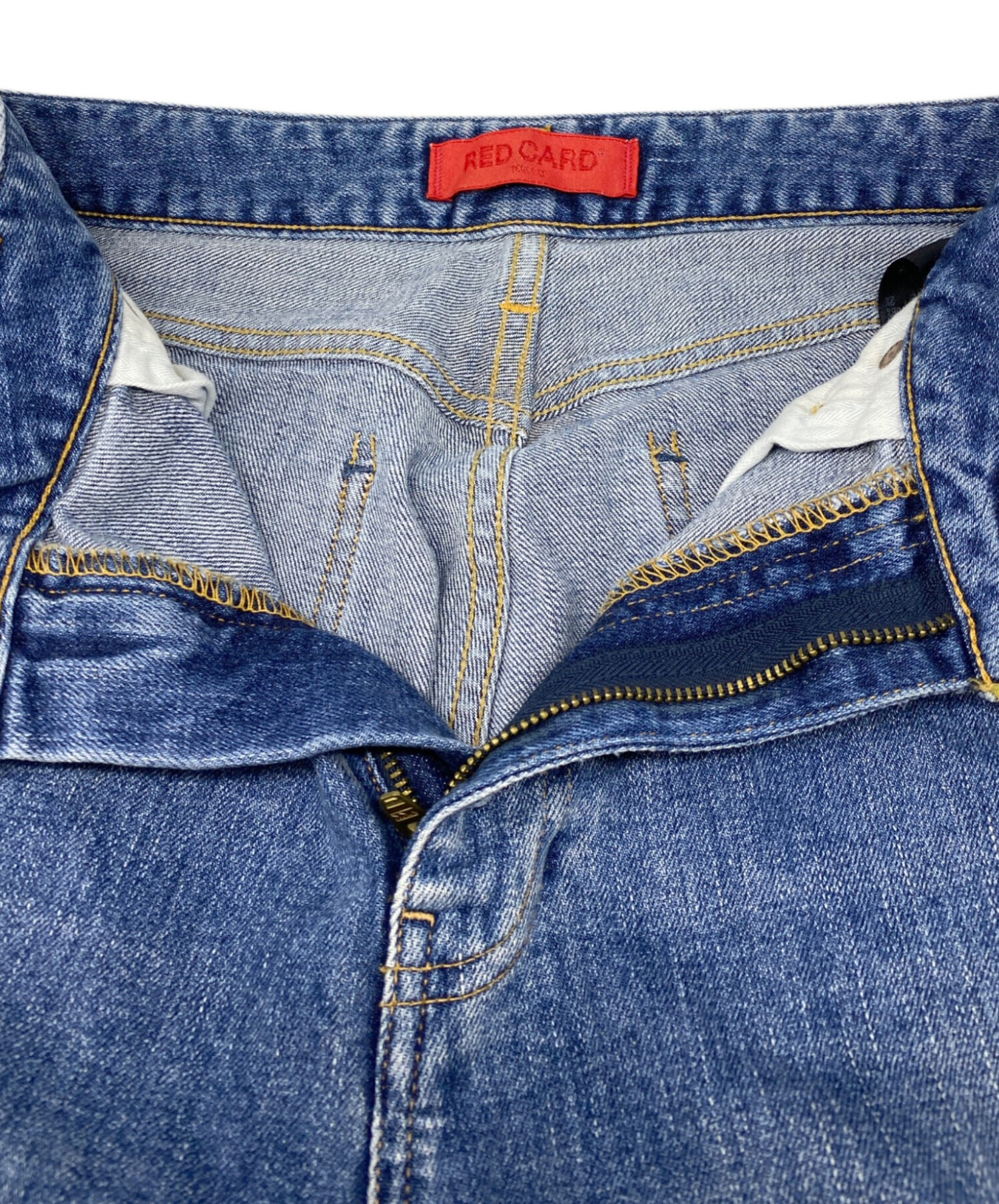 中古・古着通販】RED CARD (レッドカード) デニムパンツ ブルー サイズ