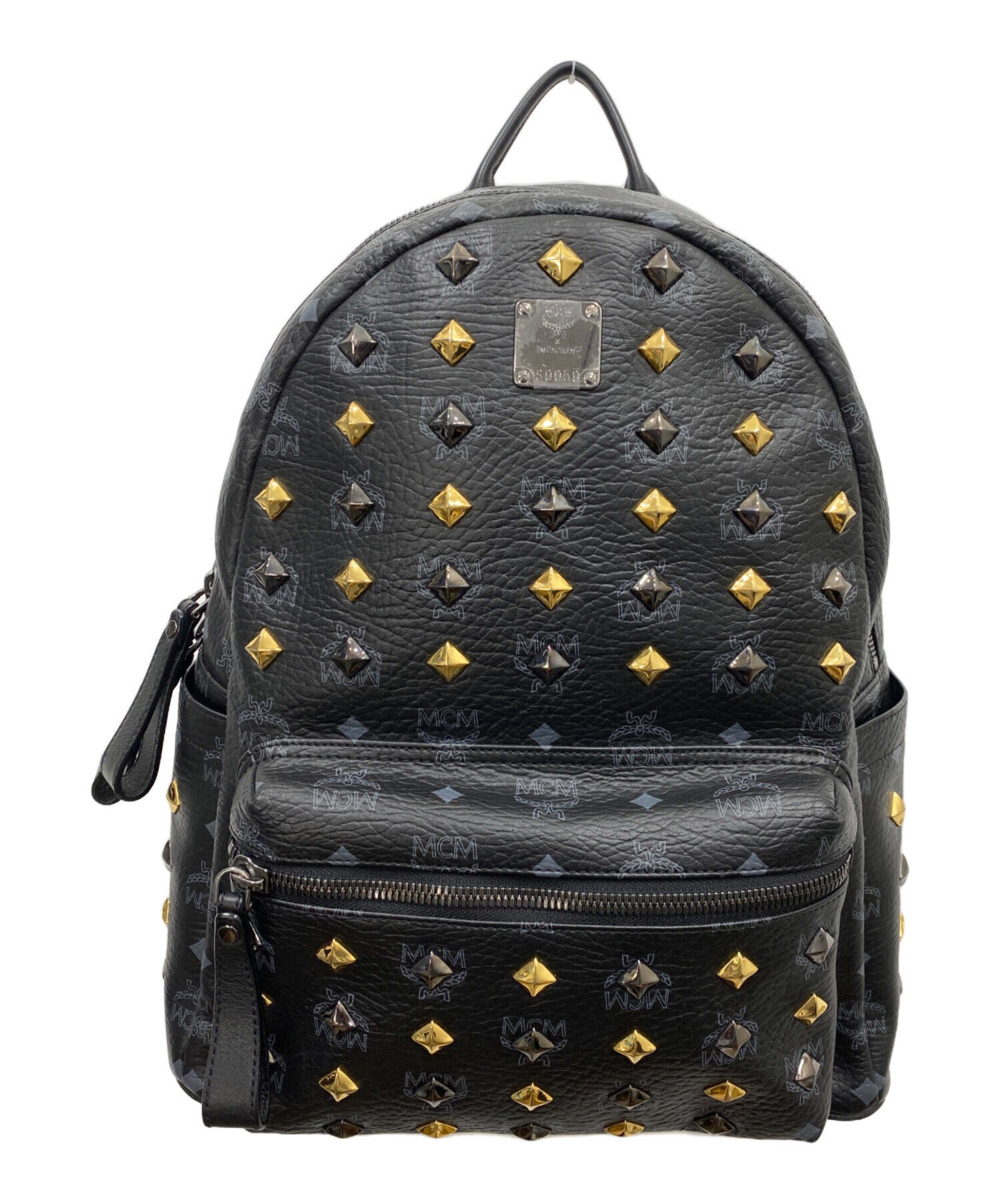 中古・古着通販】MCM (エムシーエム) ヴィセトスタッズリュック