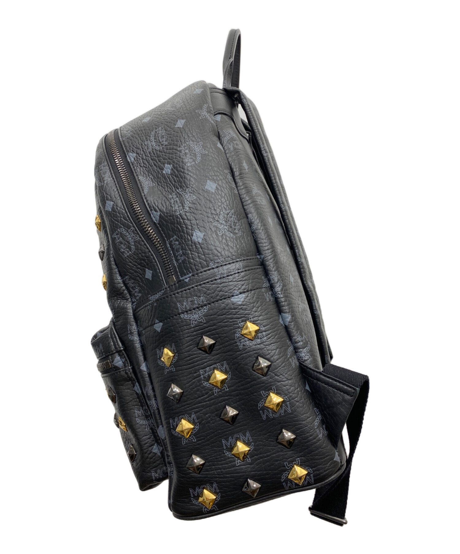 中古・古着通販】MCM (エムシーエム) ヴィセトスタッズリュック