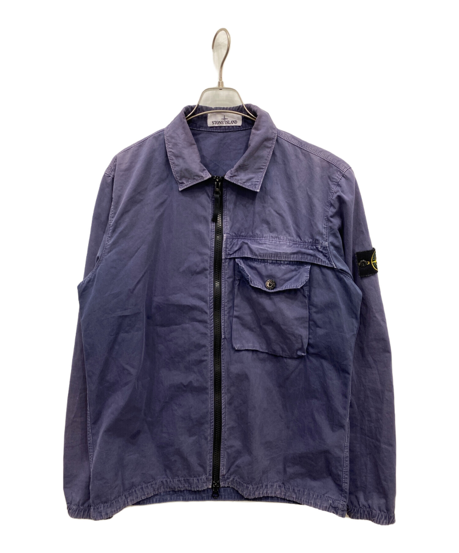 中古・古着通販】STONE ISLAND (ストーンアイランド) Garment-Dyed Zip