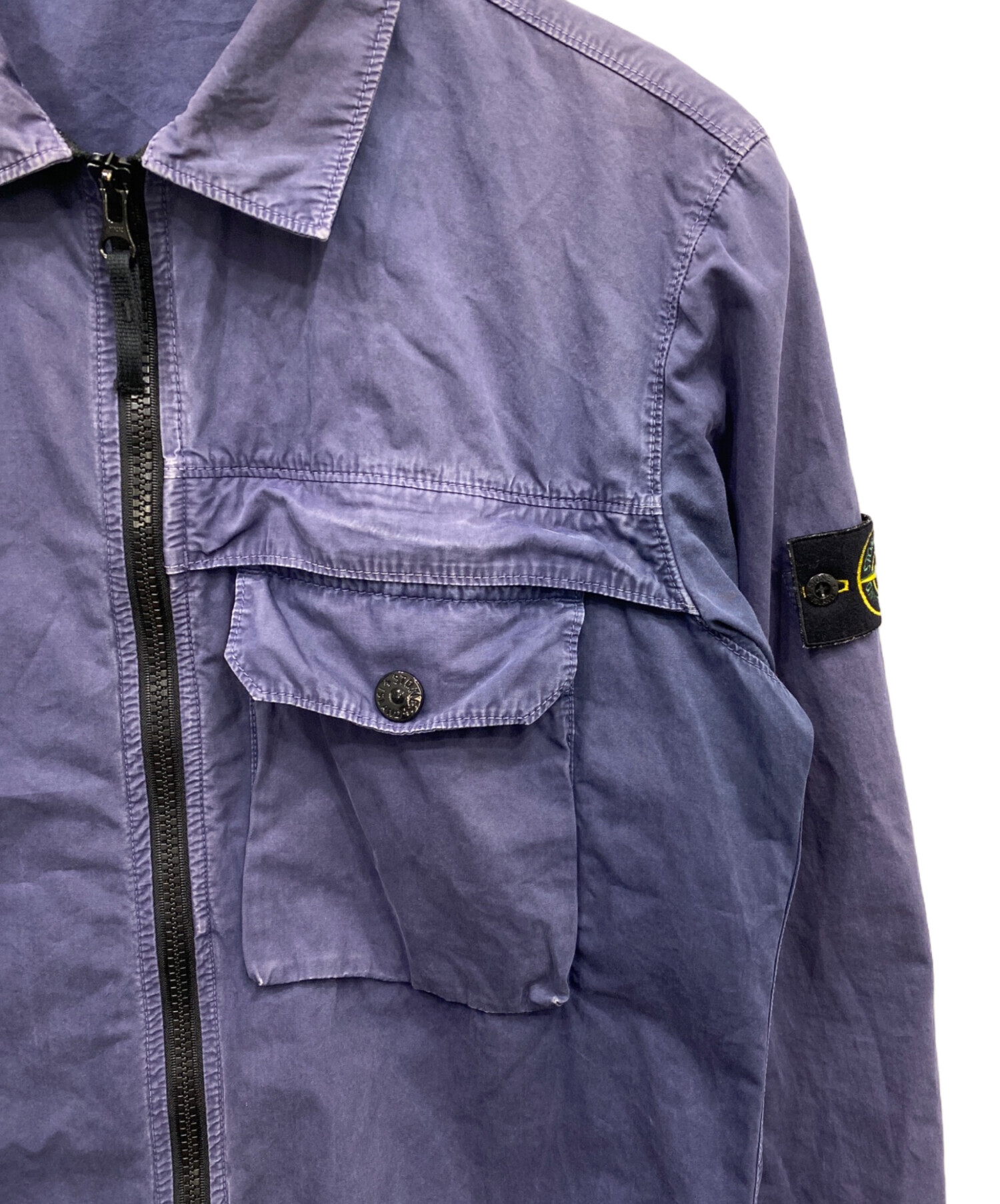 中古・古着通販】STONE ISLAND (ストーンアイランド) Garment-Dyed Zip