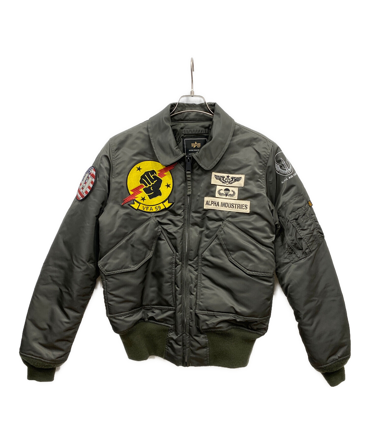 直売割引 ALPHA INDUSTRIES フライトジャケット B-15D USA製 L 【公式