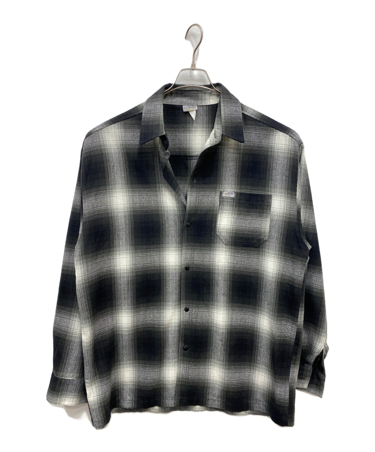中古・古着通販】CalTop (キャルトップ) オンブレチェックシャツ 