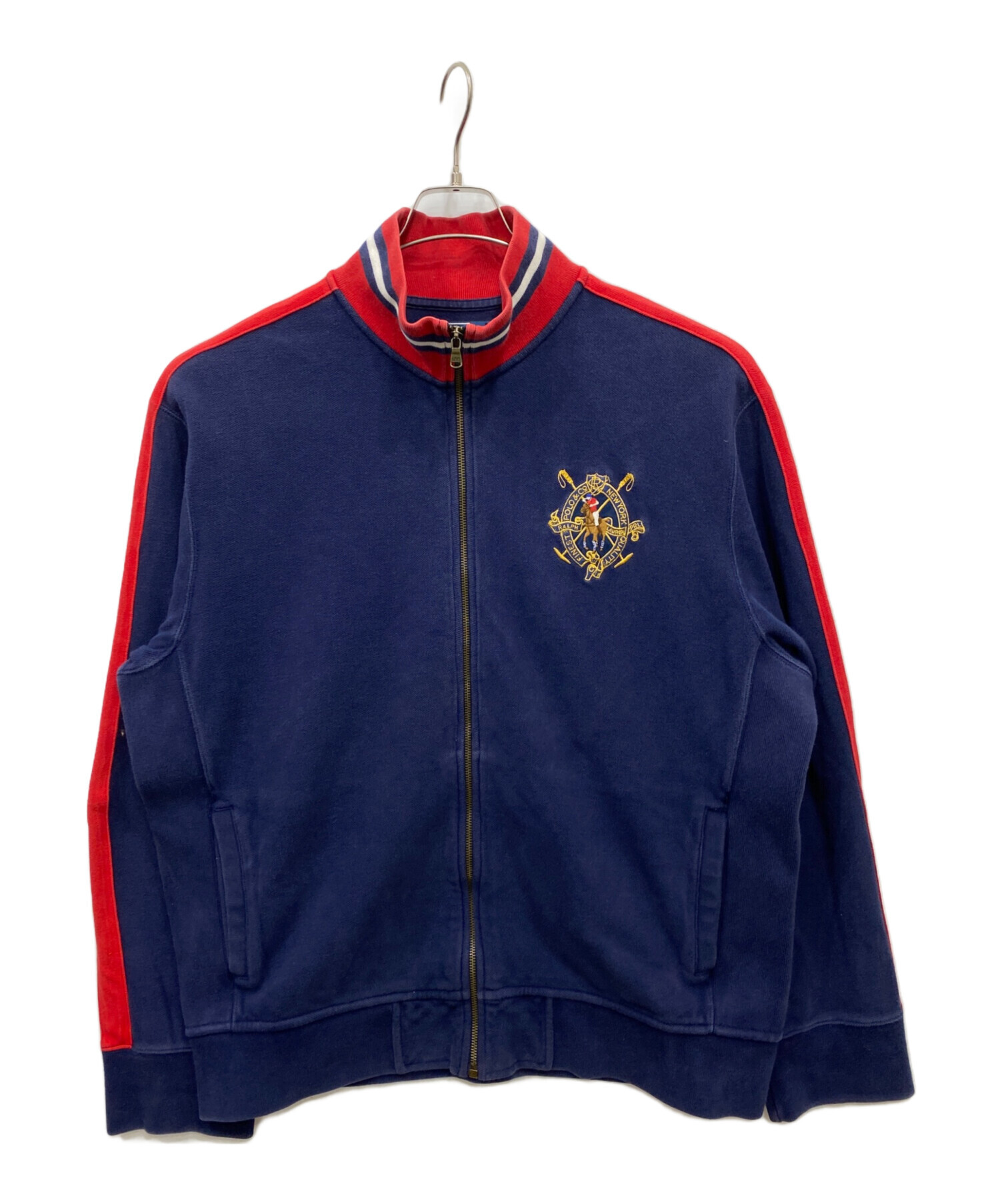 90s XL ralph lauren vtg スウェット地 トラックジャケット 中古・古着