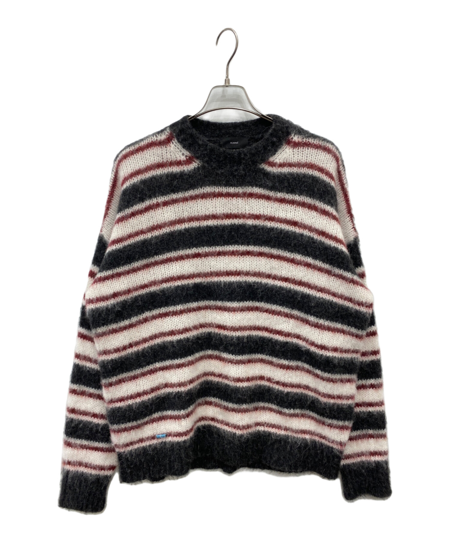 中古・古着通販】ALANUI (アラヌイ) Grunge Stripes Sweater ブラック 