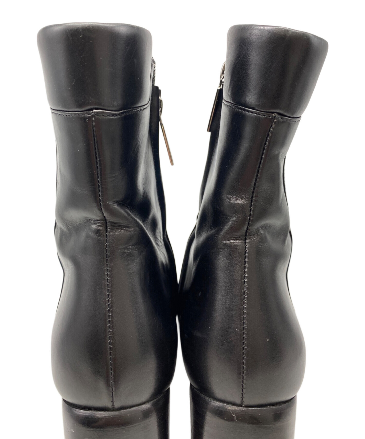 GUCCI レディースブーツ 中古・古着通販】GUCCI (グッチ) ブーツ ブラック サイズ:7 1/2