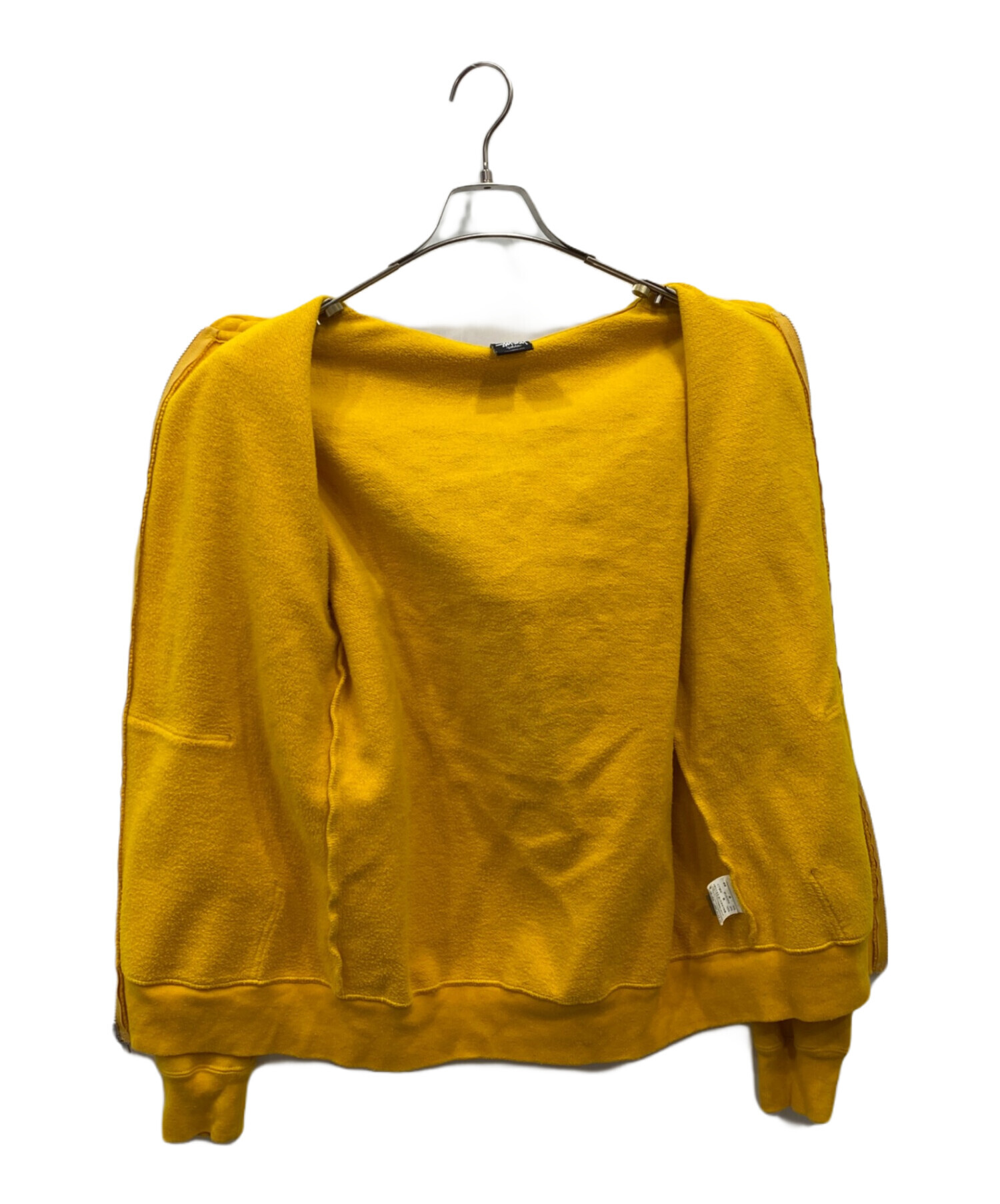 中古・古着通販】stussy (ステューシー) ジップパーカー イエロー
