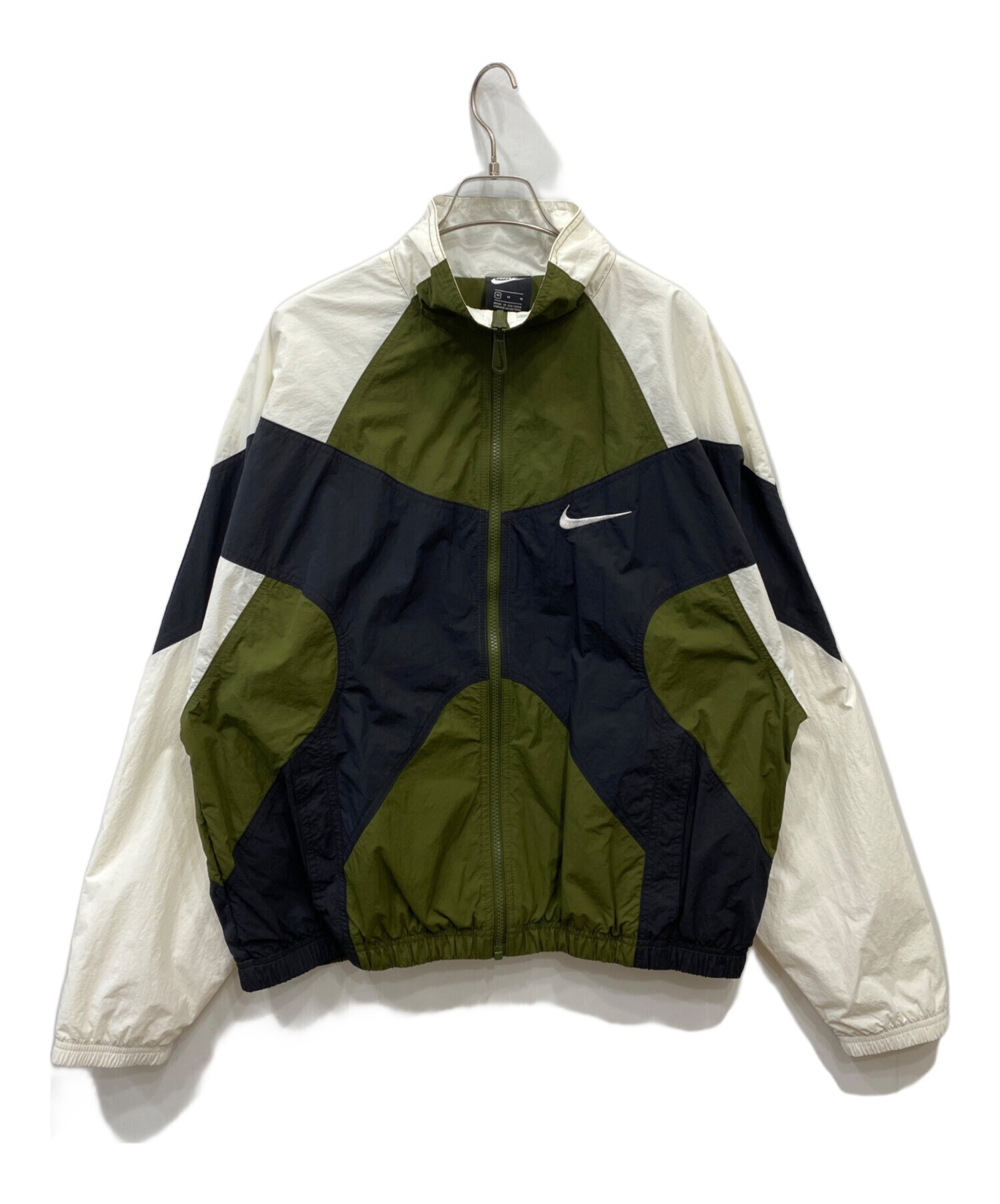 中古・古着通販】NIKE (ナイキ) REISSUE WOVEN JACKET グリーン 