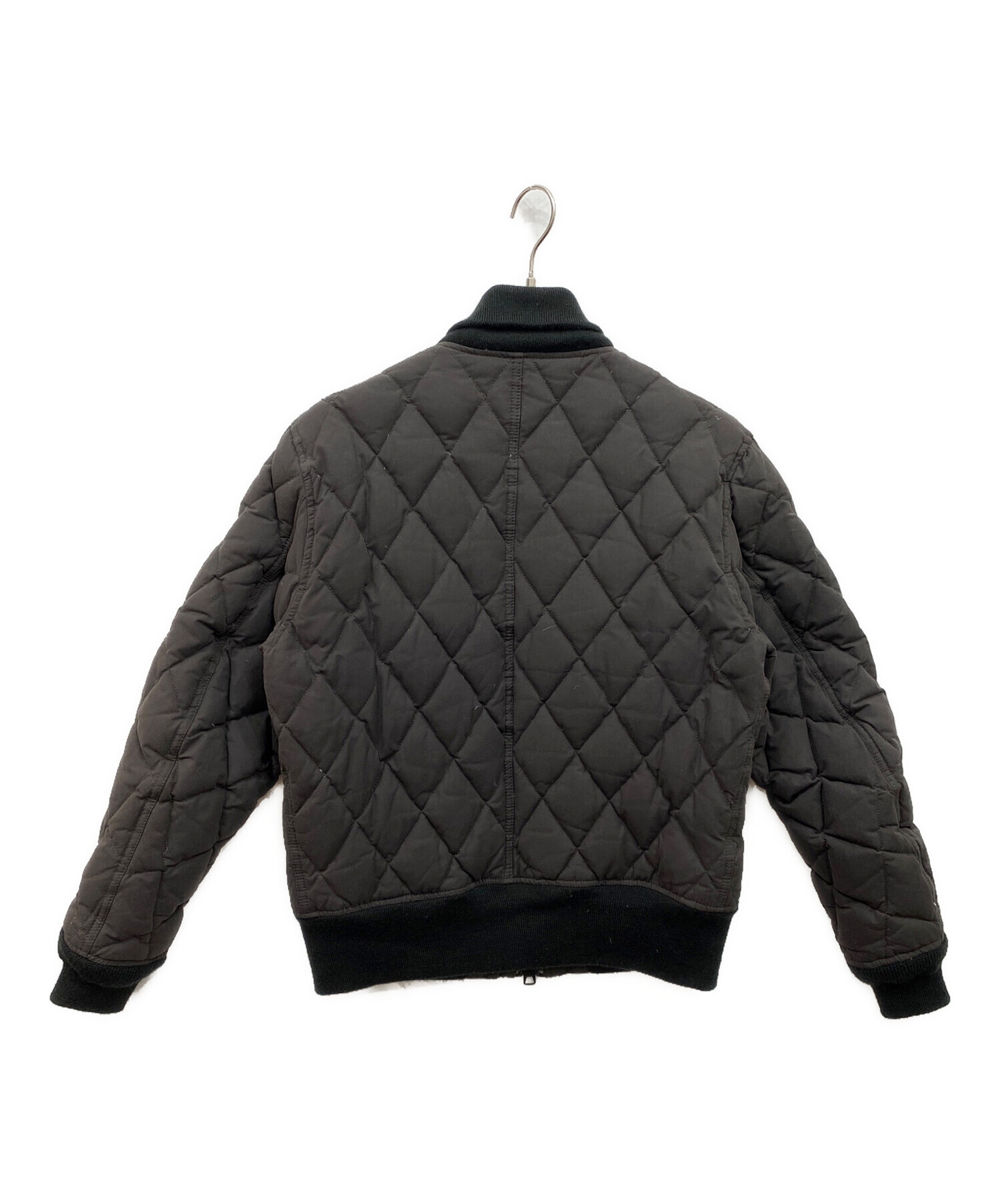 中古・古着通販】Schott (ショット) キルティングジャケット ブラック