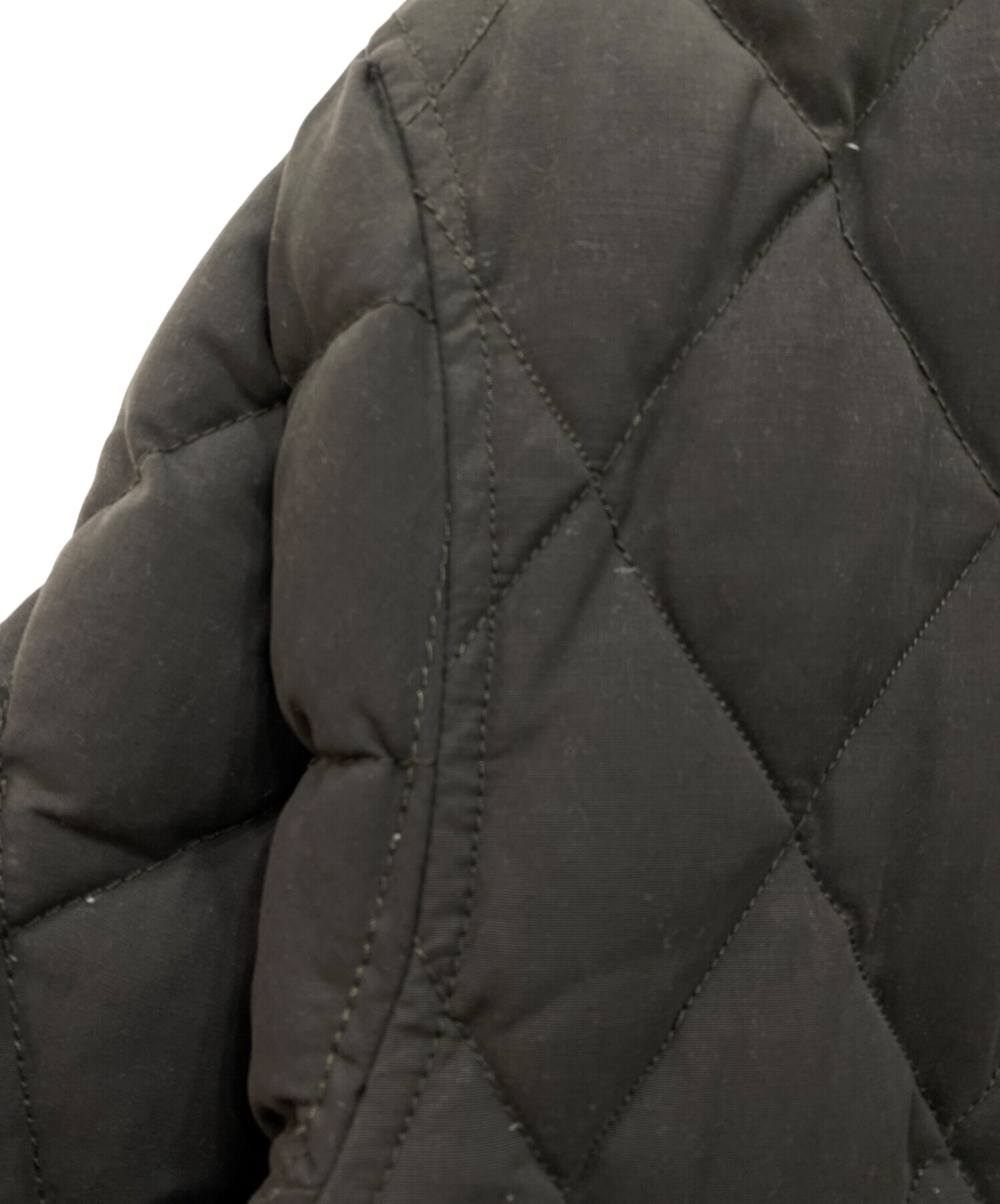 中古・古着通販】Schott (ショット) キルティングジャケット ブラック