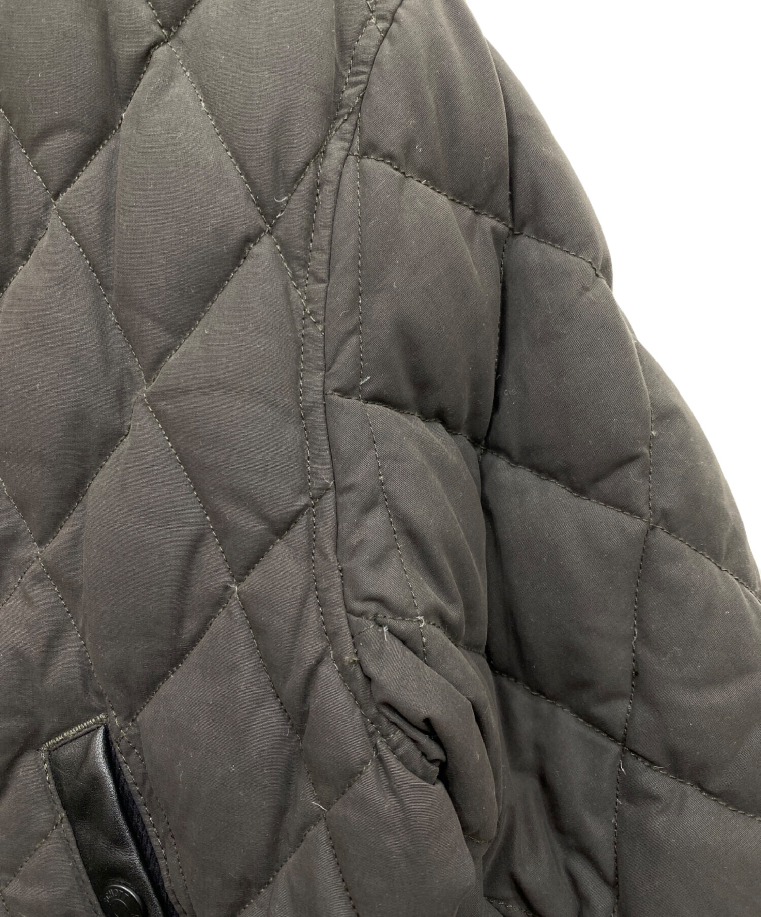 中古・古着通販】Schott (ショット) キルティングジャケット ブラック