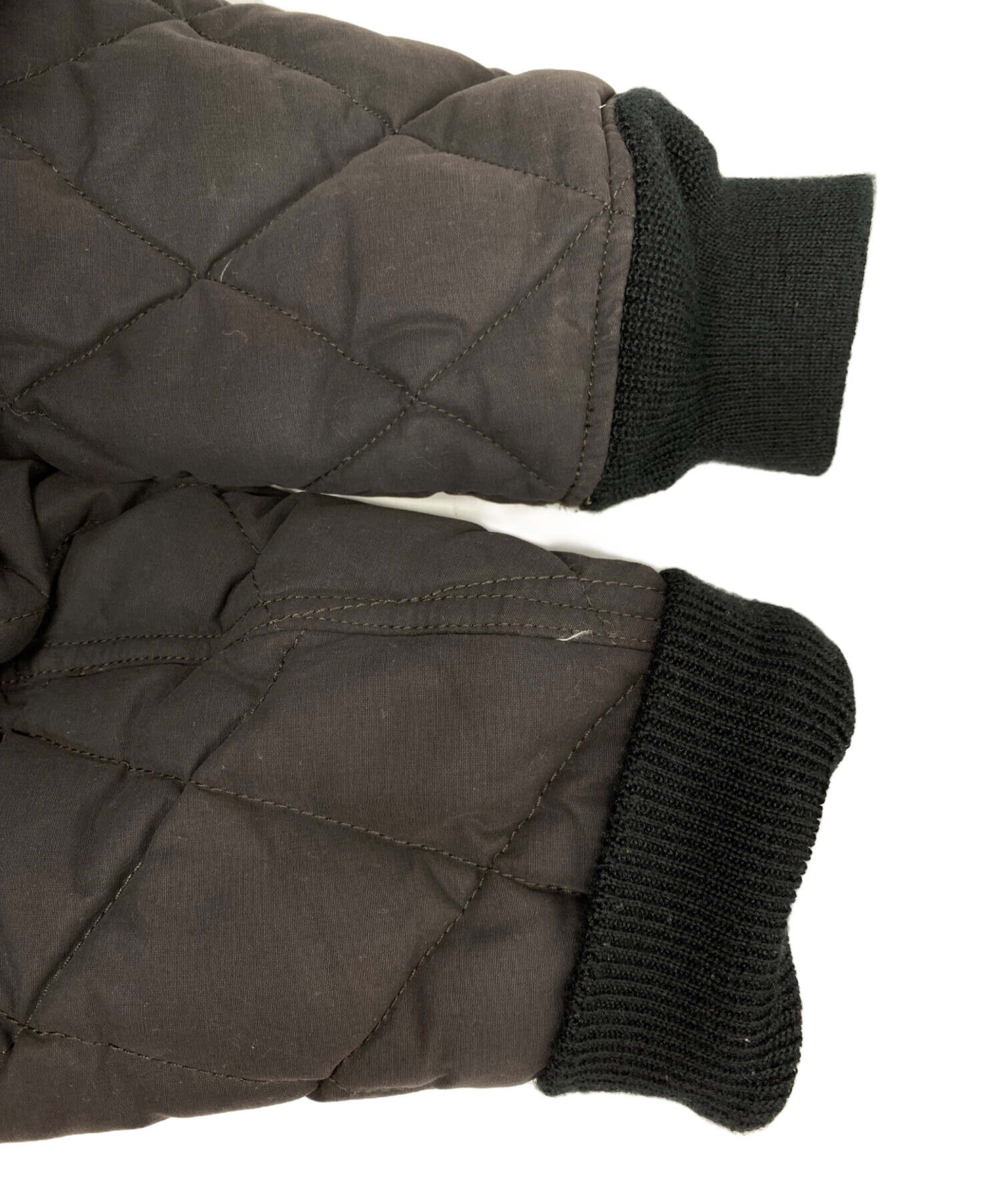 中古・古着通販】Schott (ショット) キルティングジャケット ブラック