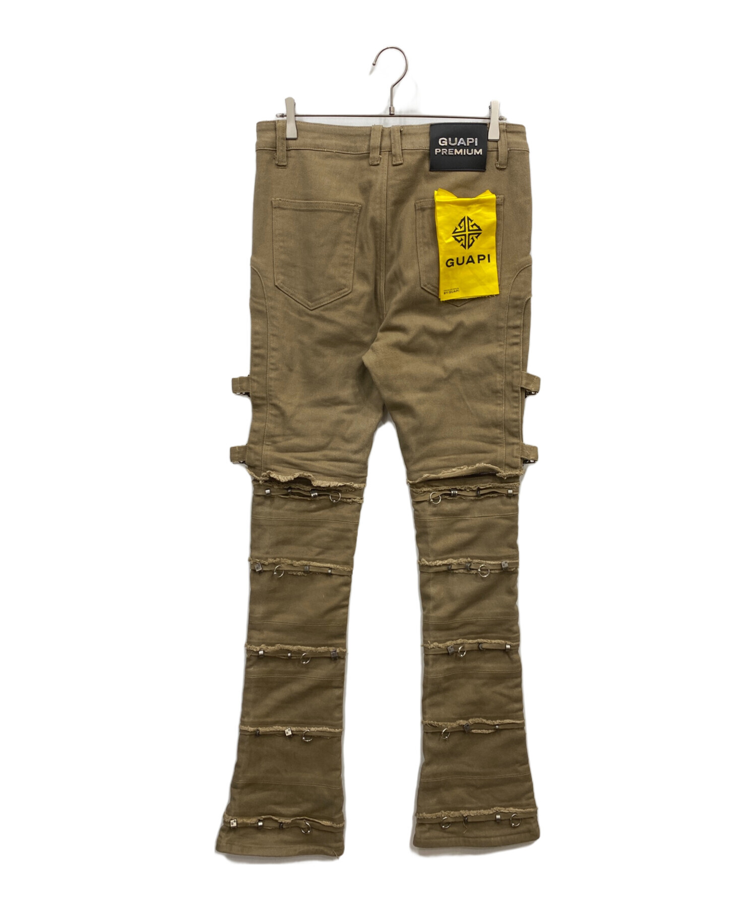 中古・古着通販】GUAPI (グアピ) ワックス加工 コンバーチブルパンツ