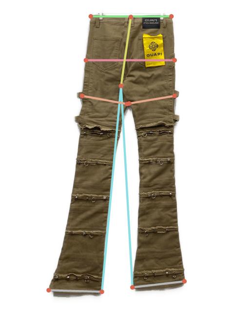 中古・古着通販】GUAPI (グアピ) ワックス加工 コンバーチブルパンツ