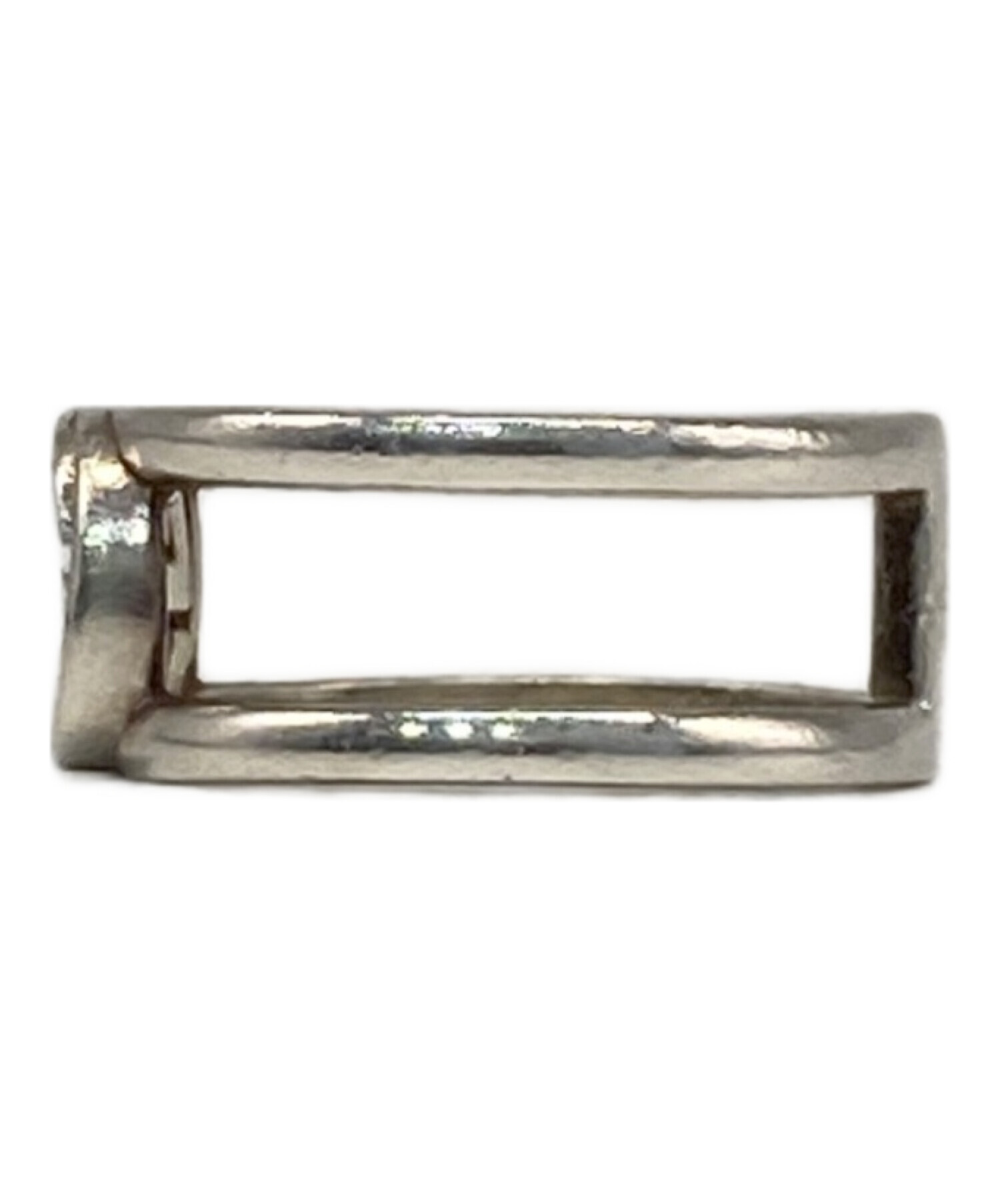中古・古着通販】GUCCI (グッチ) インターロッキングGリング シルバー