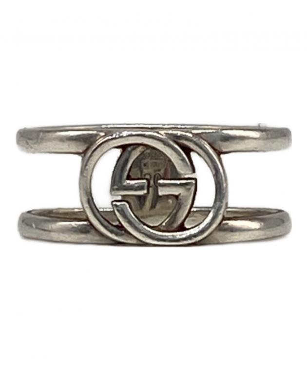 中古・古着通販】GUCCI (グッチ) インターロッキングGリング シルバー