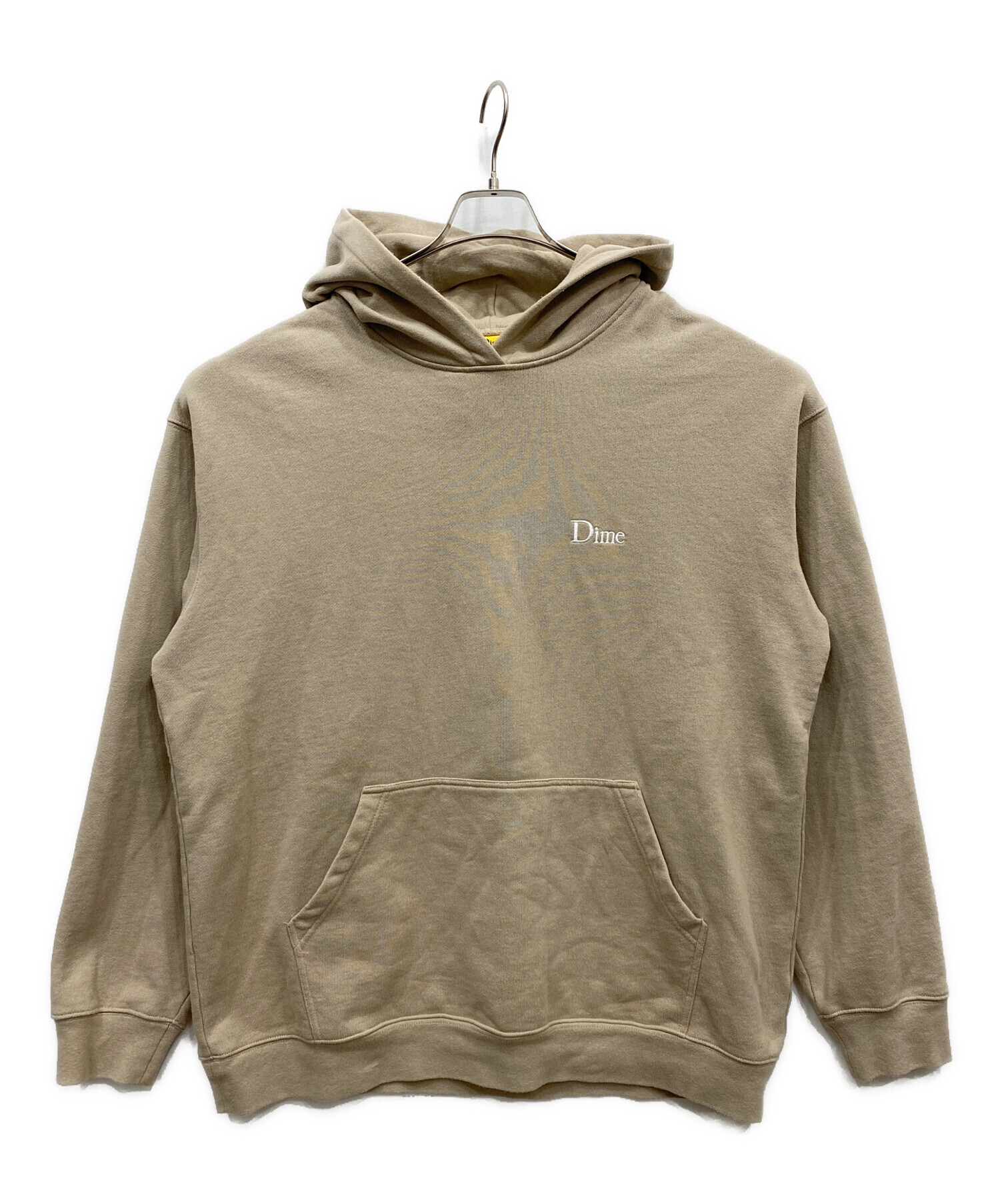 中古・古着通販】Dime (ダイム) Classic Small Logo Hoodie ベージュ 