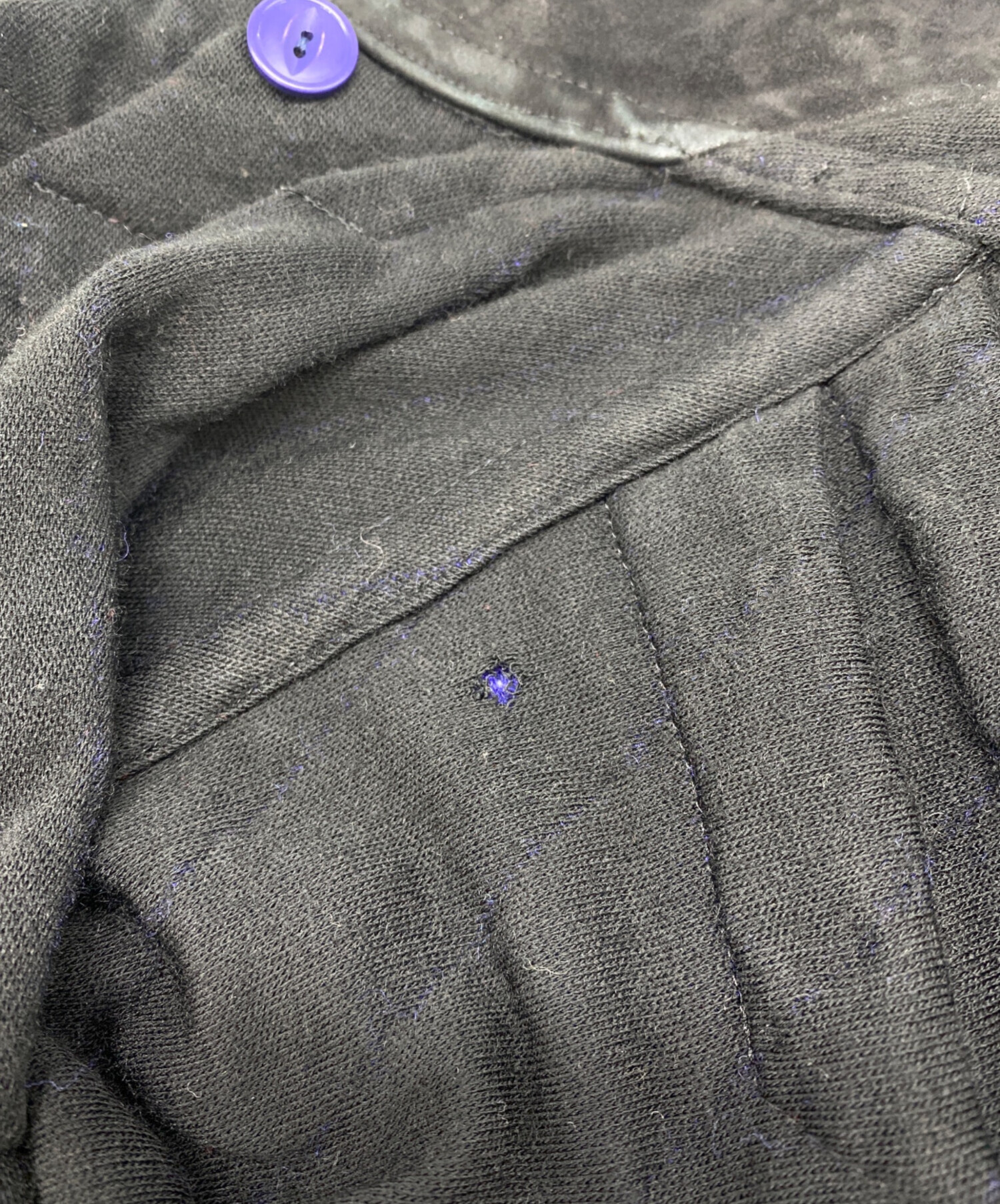 中古・古着通販】ISSEY MIYAKE (イッセイミヤケ) シワ加工ガウンコート