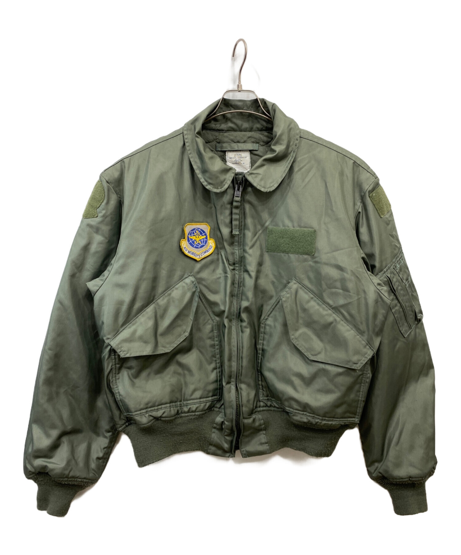 実物CWU-45Pフライトジャケット パッチ付き 00年,propper inc 極美品 XL CWU-45/P 00年 PROPPER 社 米軍実物 フライトジャケット