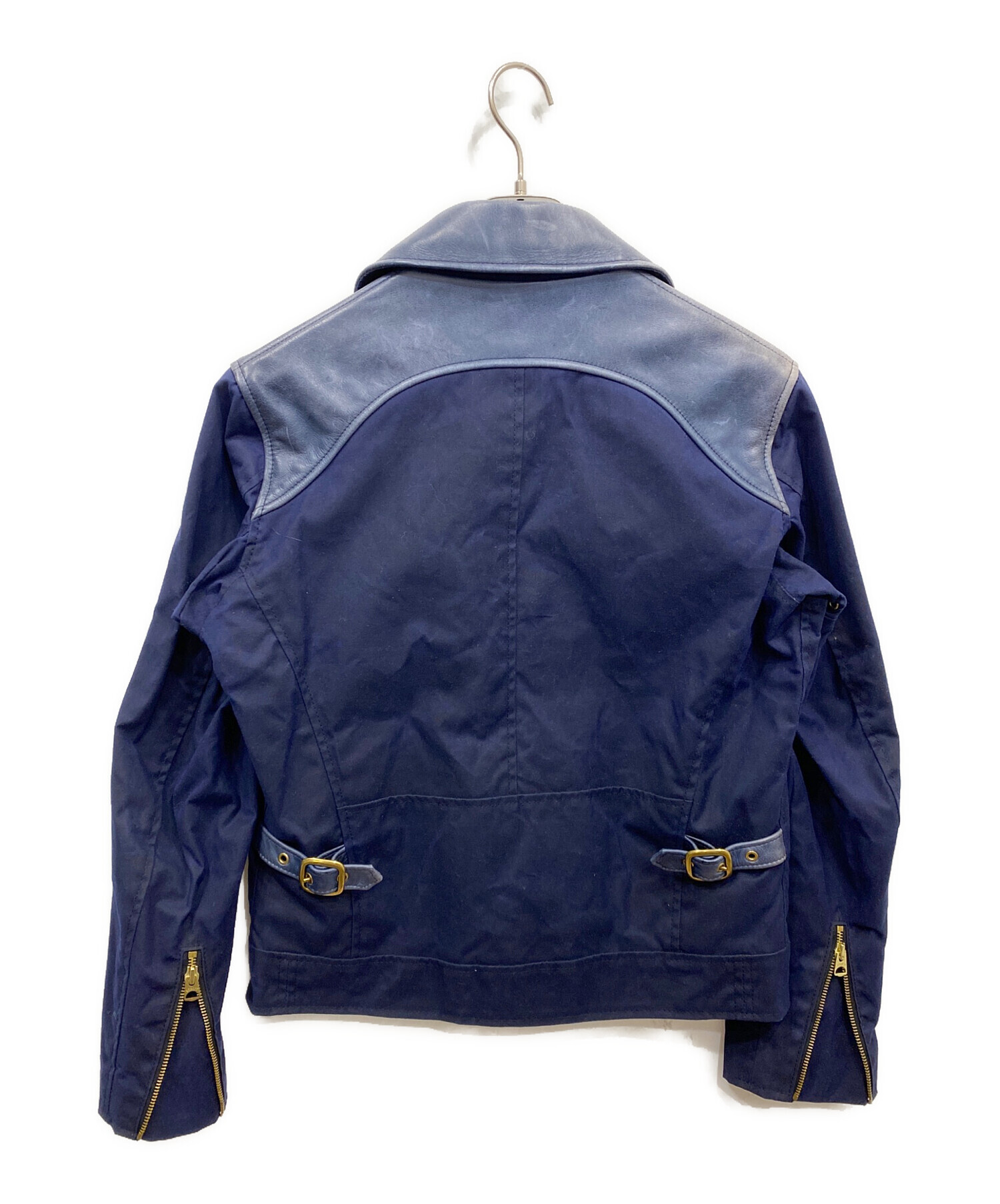 中古・古着通販】Schott (ショット) LEATHER TRIM WAX CTN RIDERS