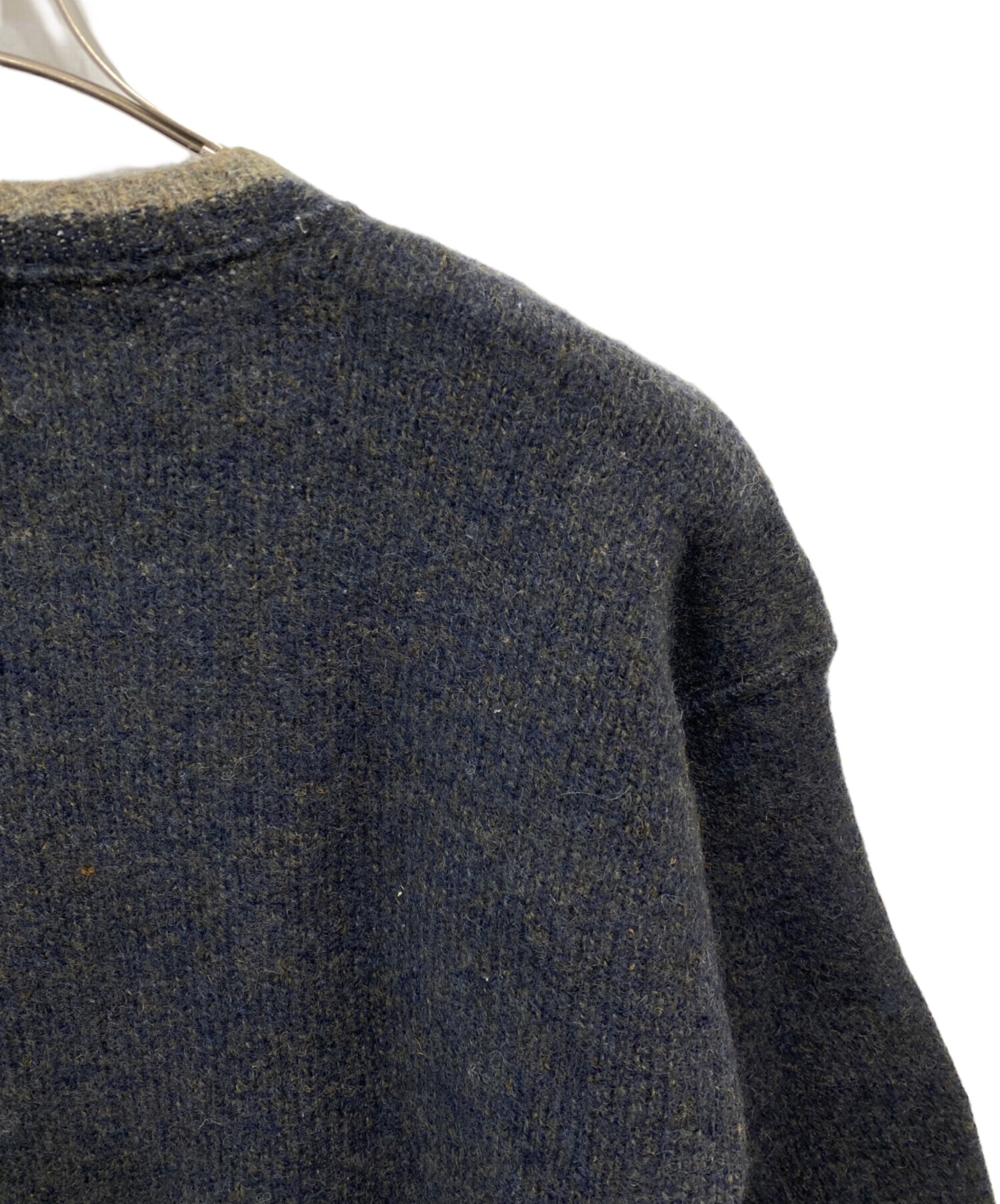 中古・古着通販】WOOLRICH (ウールリッチ) ニット グレー サイズ:L