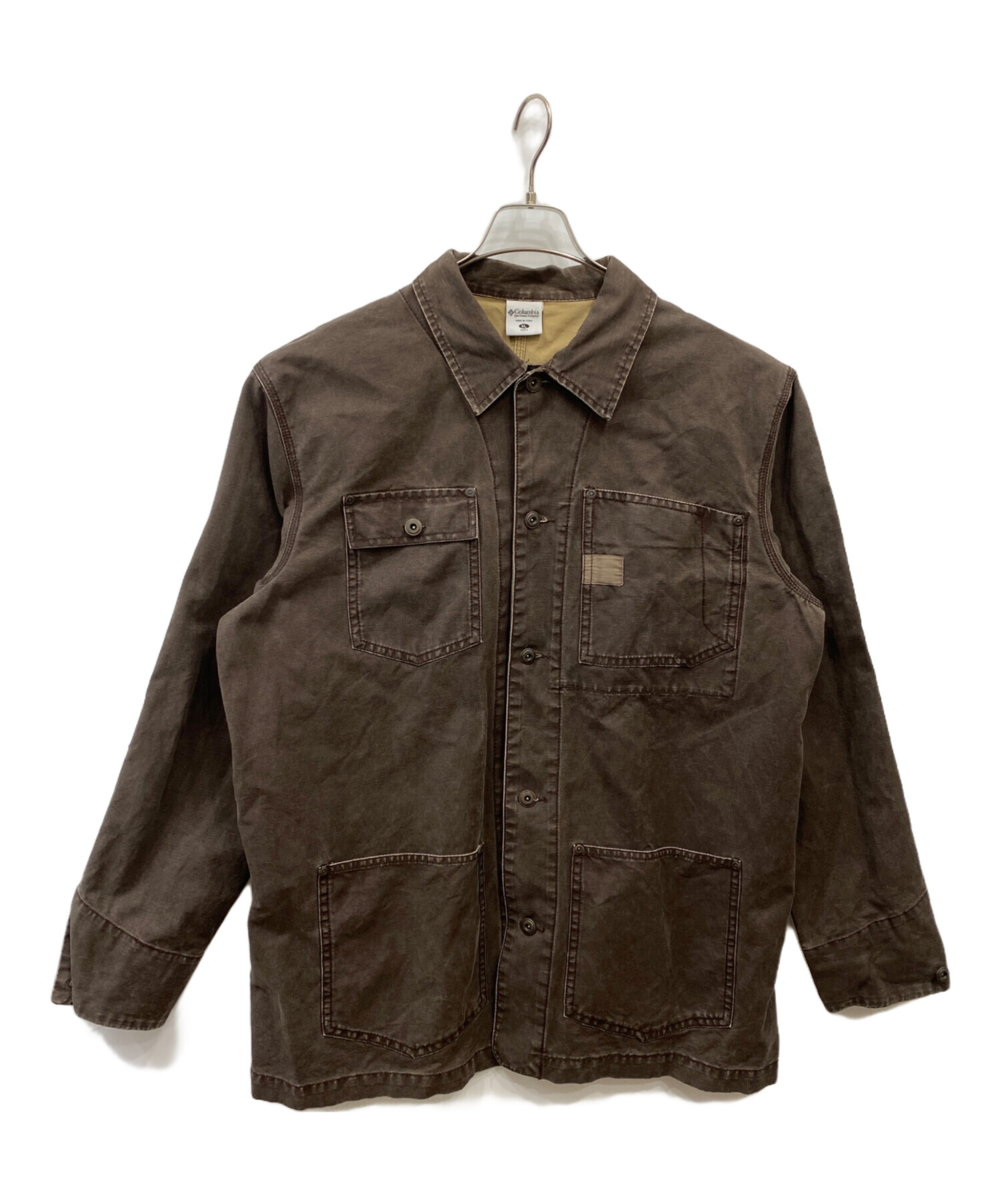 中古・古着通販】Columbia (コロンビア) カバーオール ブラウン サイズ