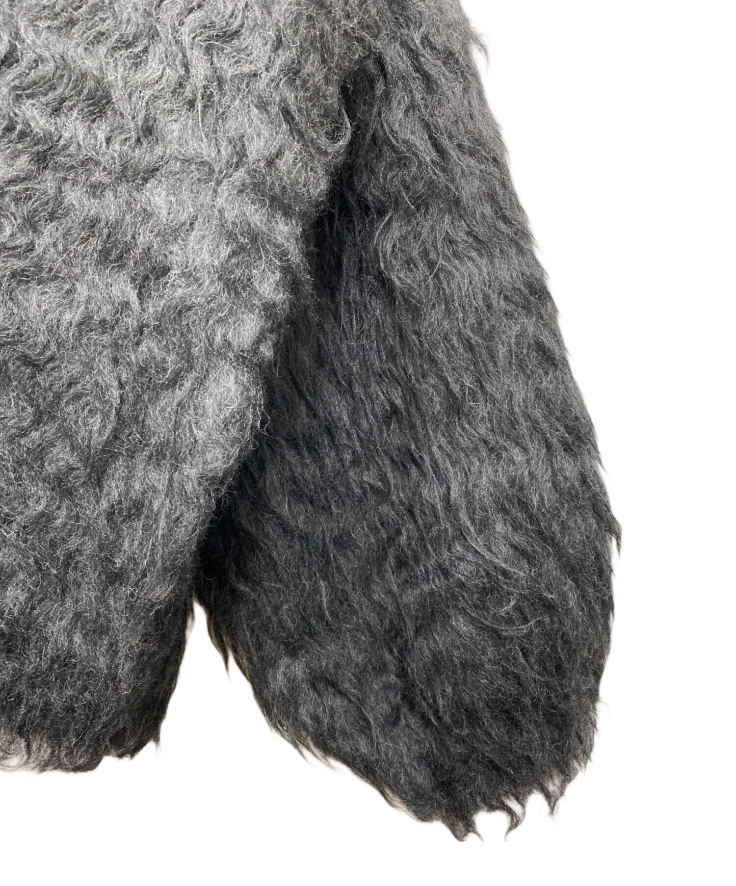 中古・古着通販】soerte (ソエルテ) Wool blend super volume shaggy