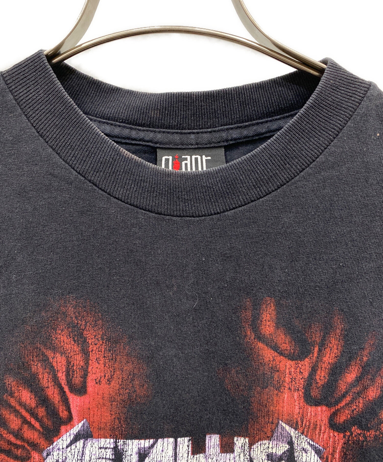 中古・古着通販】giant (ジャイアント) バンドTシャツ ブラック サイズ