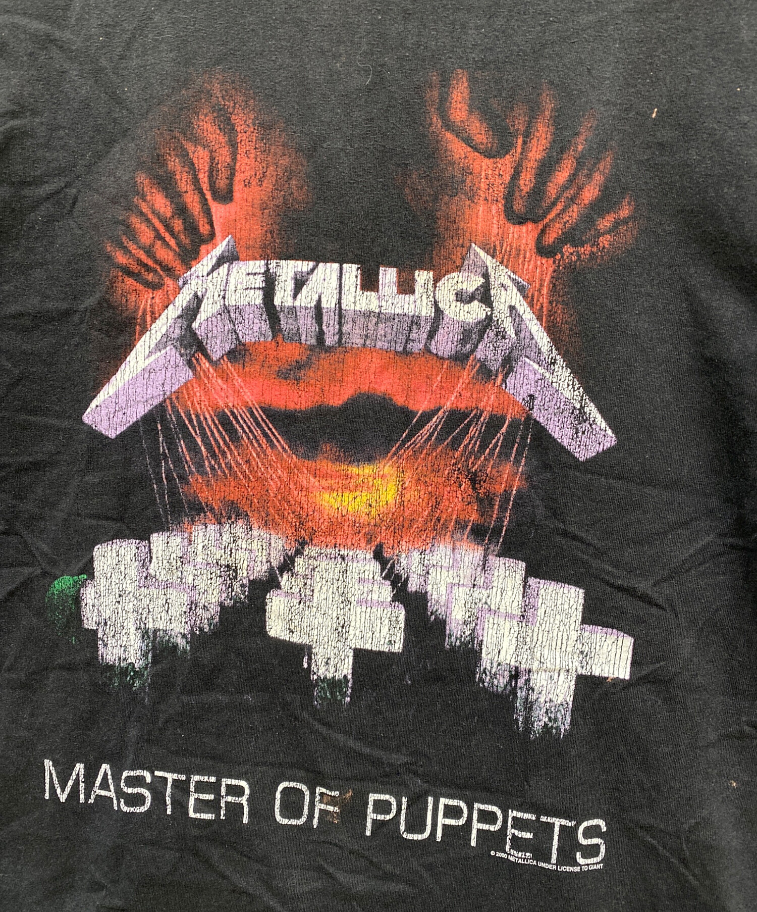 中古・古着通販】giant (ジャイアント) バンドTシャツ ブラック サイズ