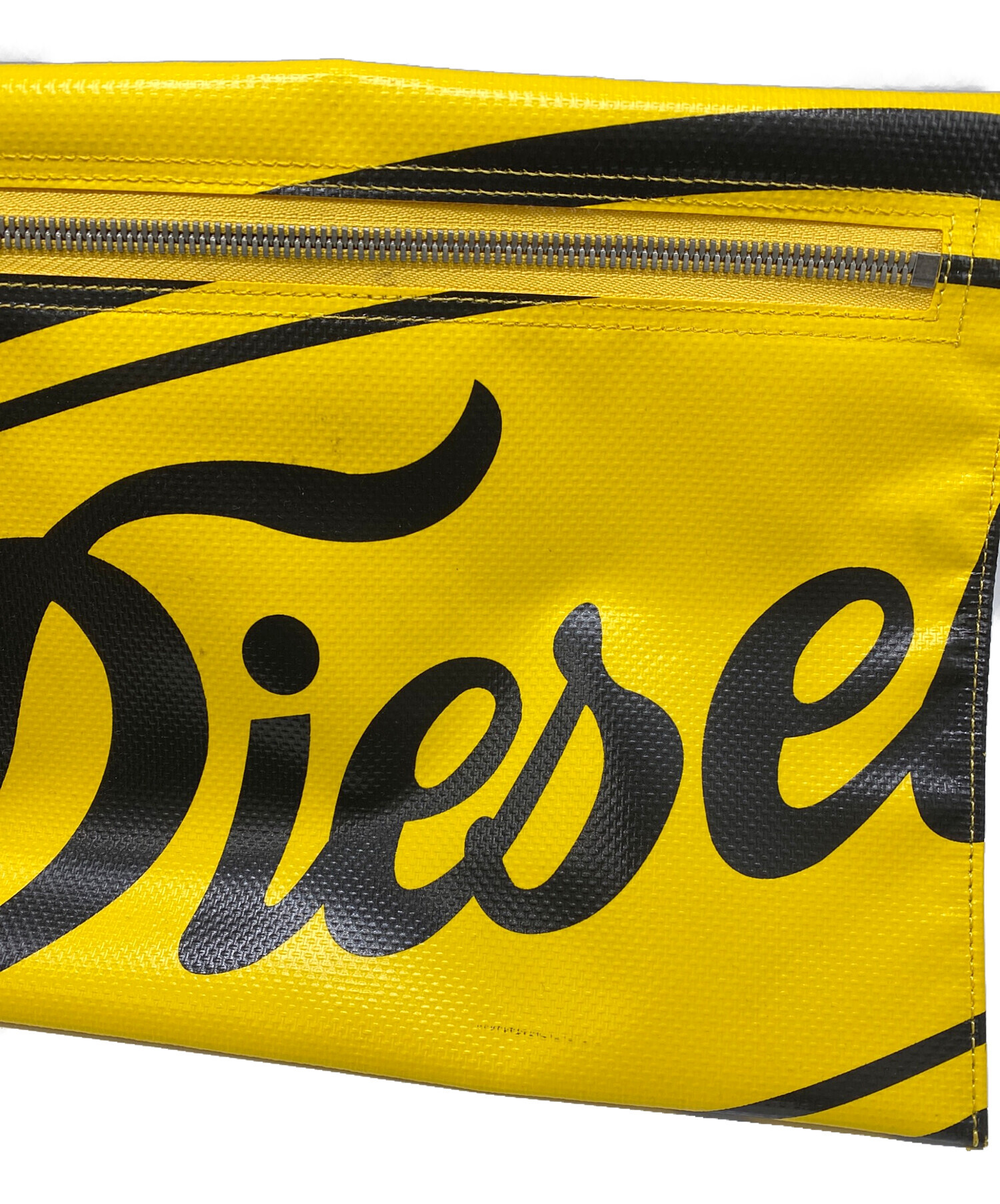 中古・古着通販】DIESEL (ディーゼル) クラッチバッグ イエロー