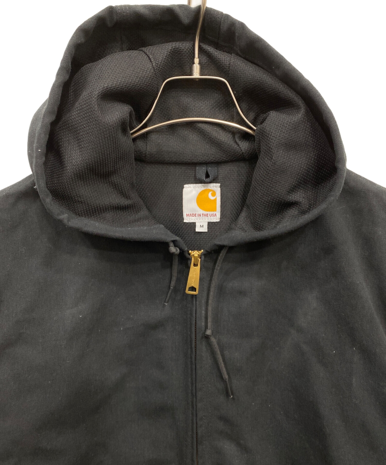 Carhartt アクティブジャケット パーカーサイズM ダークネイビ　状態◎ 中古・古着通販】CarHartt (カーハート) アクティブジャケット