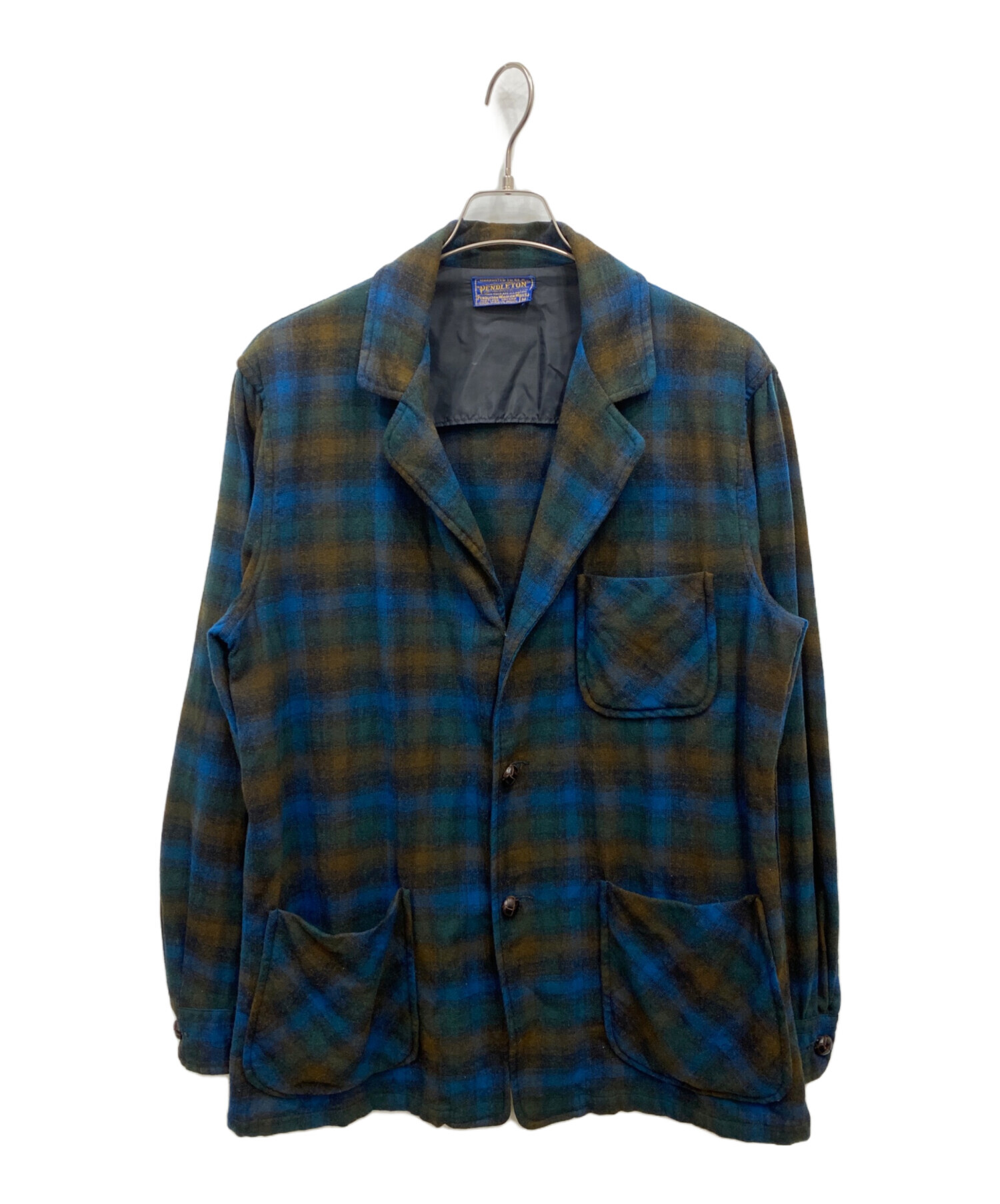 新品未使用　Pendleton テーラードジャケット Mサイズ USA古着 ペンドルトン PENDLETON テーラードジャケット 大きいサイズ