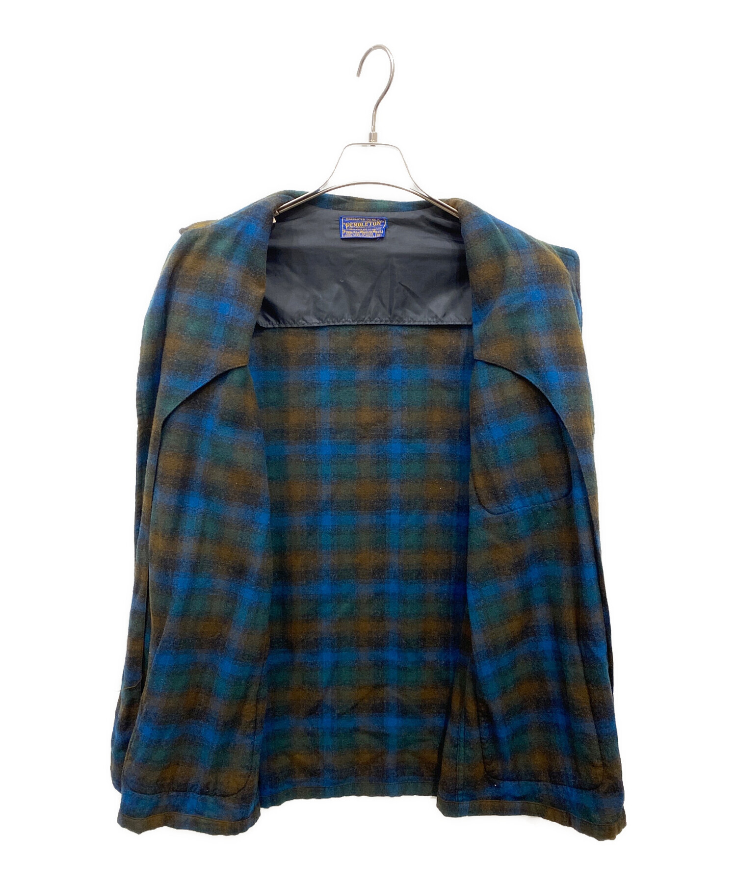 新品未使用　Pendleton テーラードジャケット Mサイズ 中古・古着通販】PENDLETON (ペンドルトン) ウールテーラード