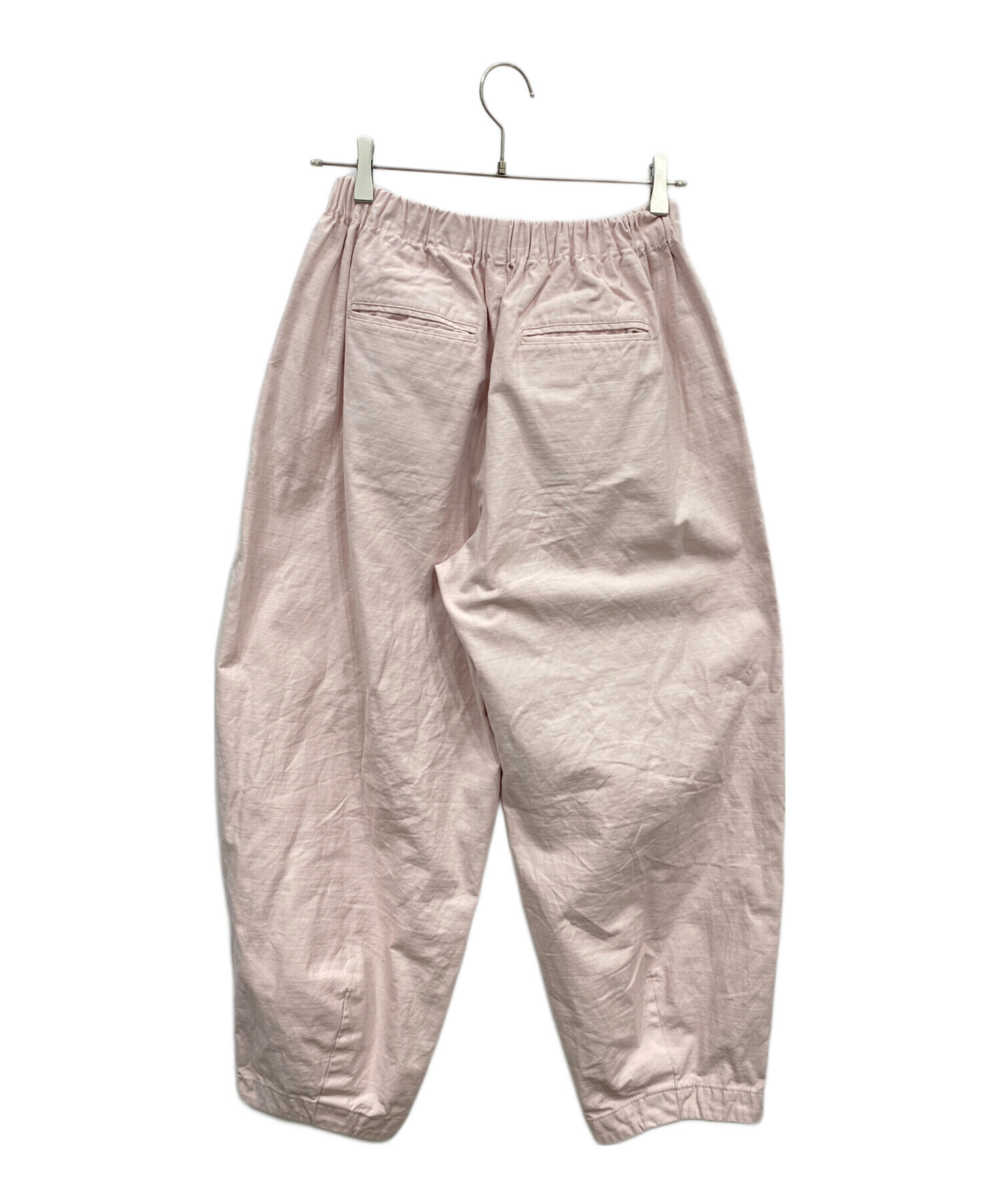 中古・古着通販】かぐれ (カグレ) カラーコクーンパンツ ピンク サイズ