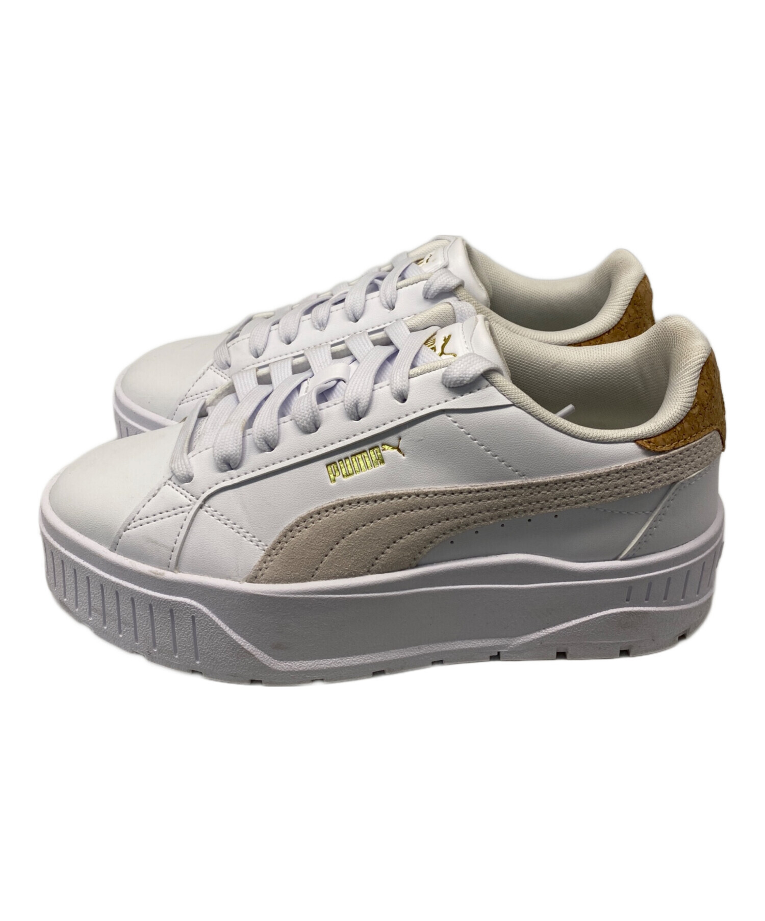 中古・古着通販】PUMA (プーマ) スニーカー ホワイト サイズ:24CM