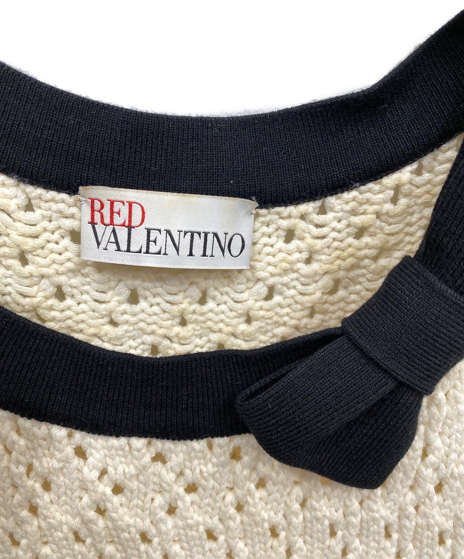 中古・古着通販】RED VALENTINO (レッドヴァレンティノ) ニット