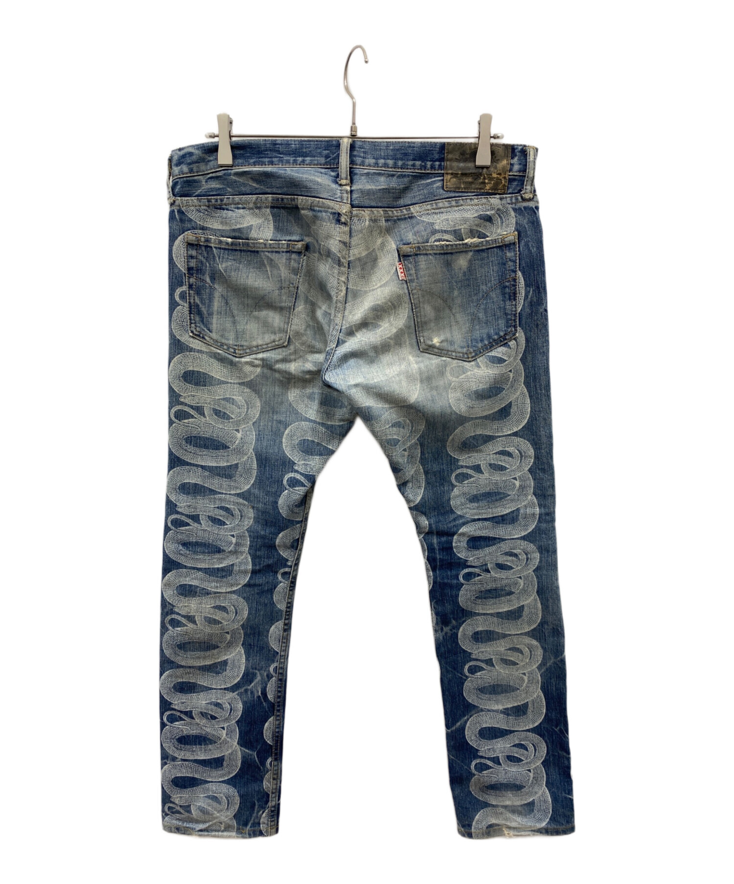 中古・古着通販】Hysteric Glamour (ヒステリックグラマー) 蛇柄デニム
