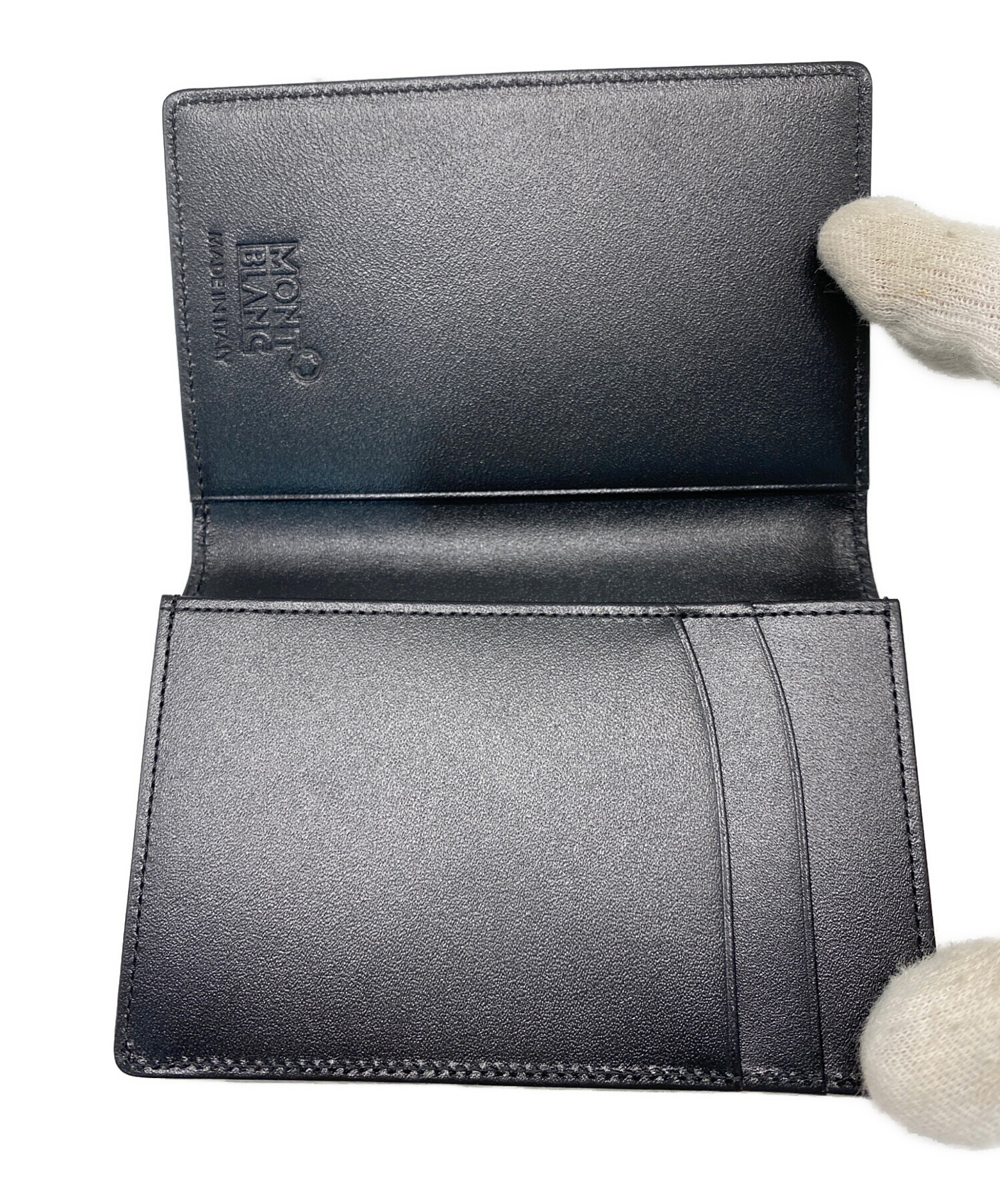 中古・古着通販】MONTBLANC (モンブラン) 名刺入れ ブラック｜ブランド