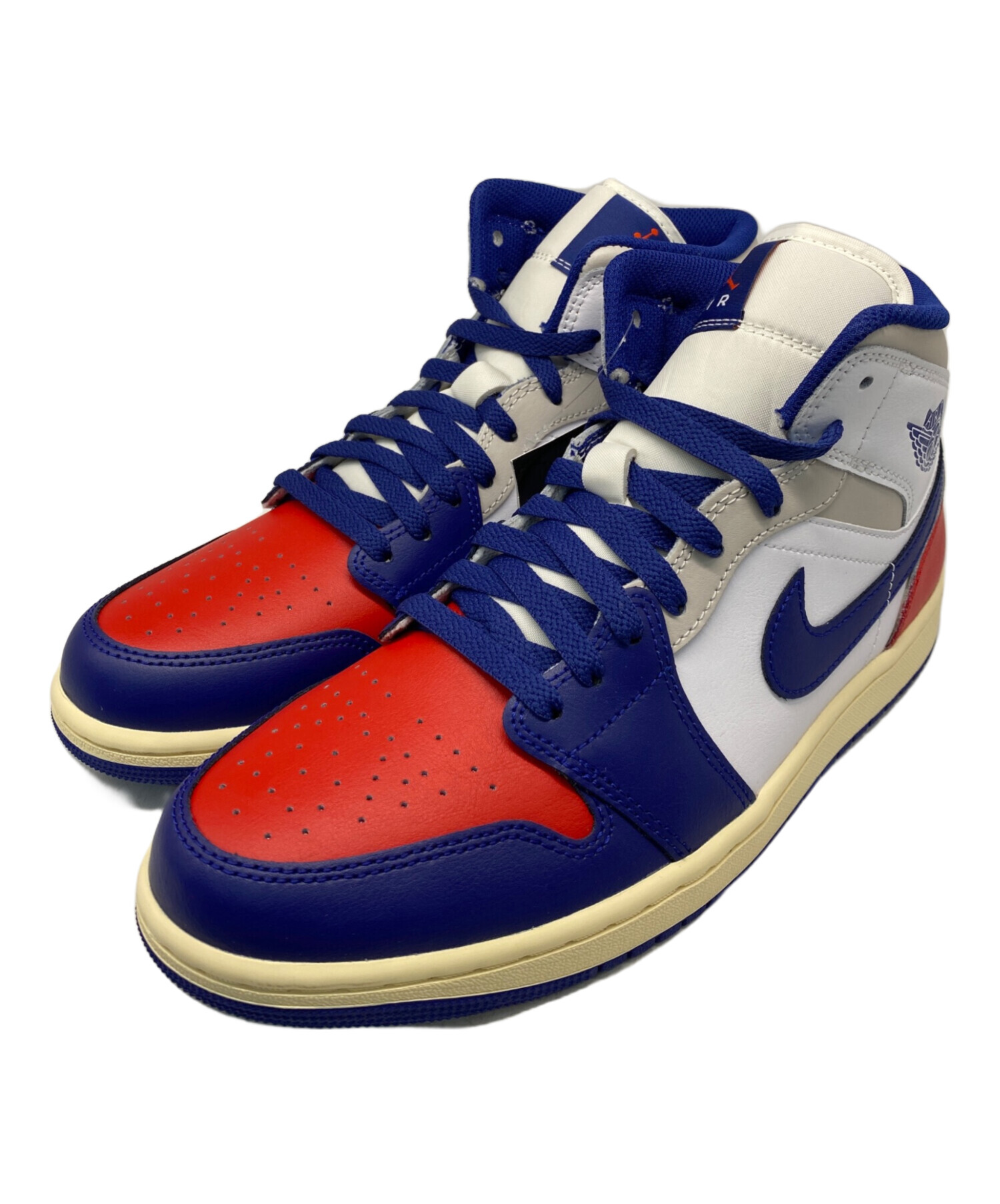 中古・古着通販】NIKE (ナイキ) AIR JORDAN 1 MID トリコロールカラー 
