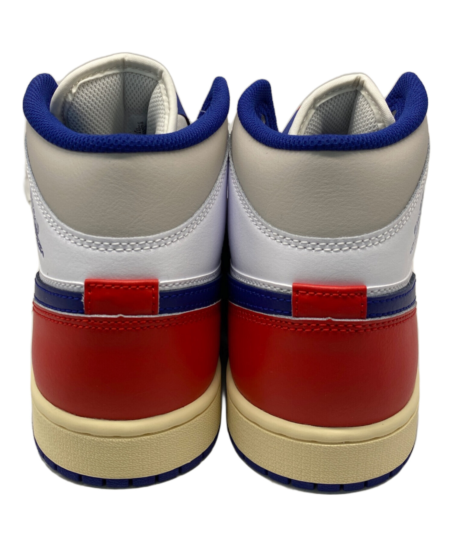 Nike Air Jordan 1 MID トリコロールカラー　箱付き 中古・古着通販】NIKE (ナイキ) AIR JORDAN 1 MID トリコロールカラー