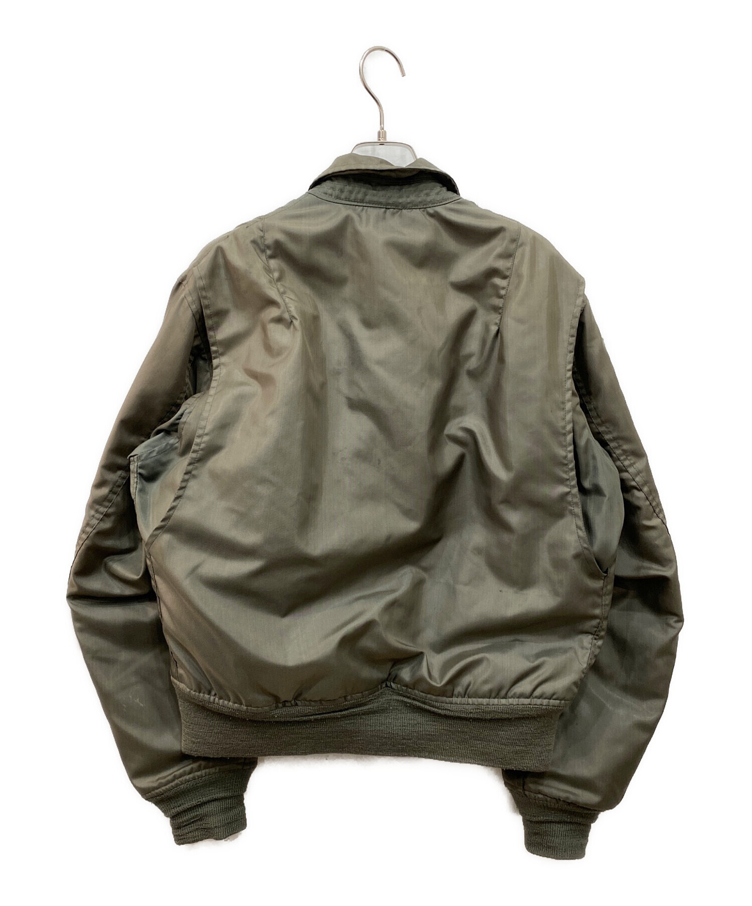 カーキ フライトジャケット U.S.A.F. 〝即日発送″ 中古・古着通販】USAF (ユーエスエアフォース) 80s CWP-36/Pフライト