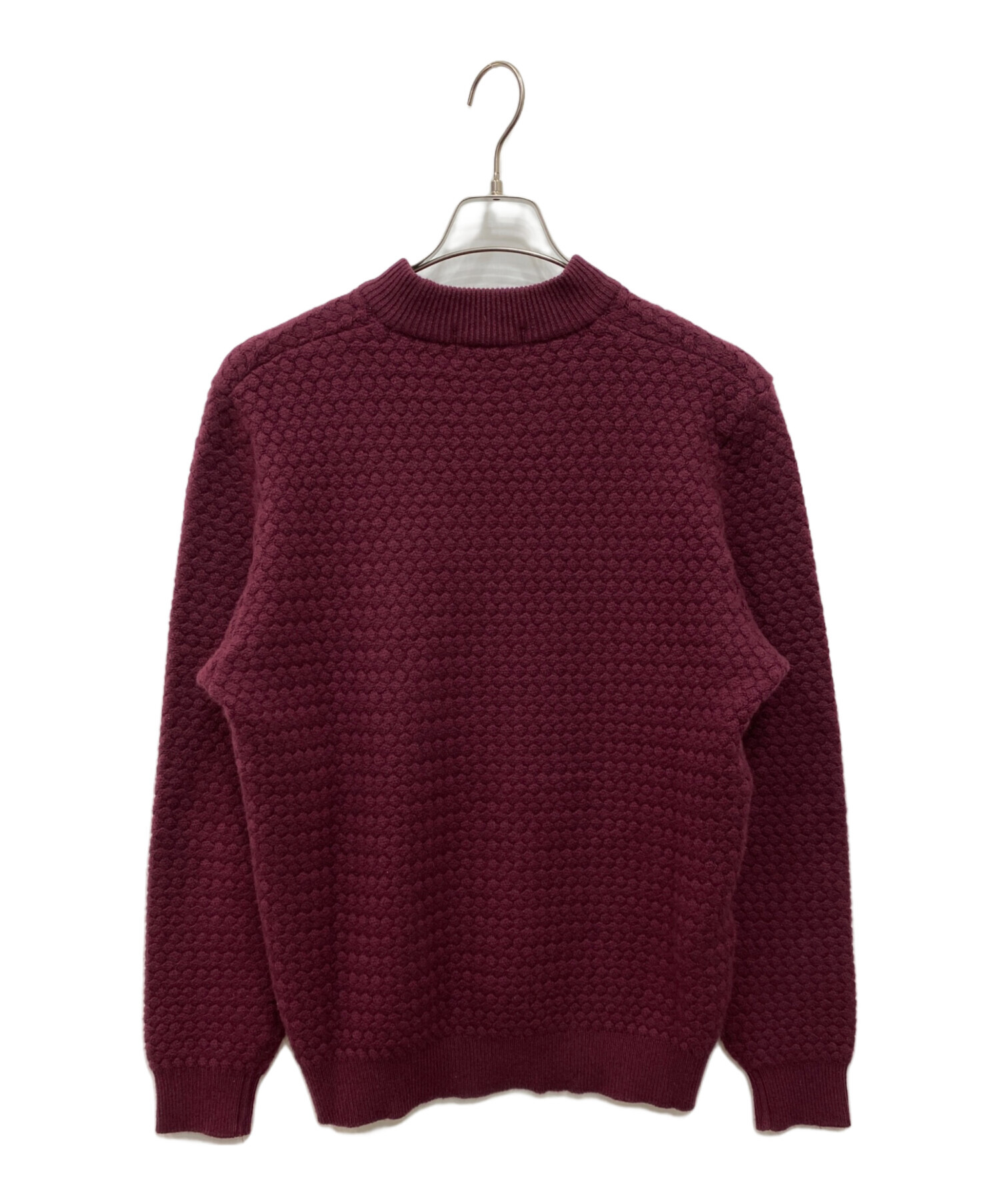 HICKEY FREEMAN ヒッキーフリーマン HNC1 レッド カシミヤ100 ニットセーター L 中古・古着通販】HICKEY FREEMAN (ヒッキーフリーマン) カシミヤモック