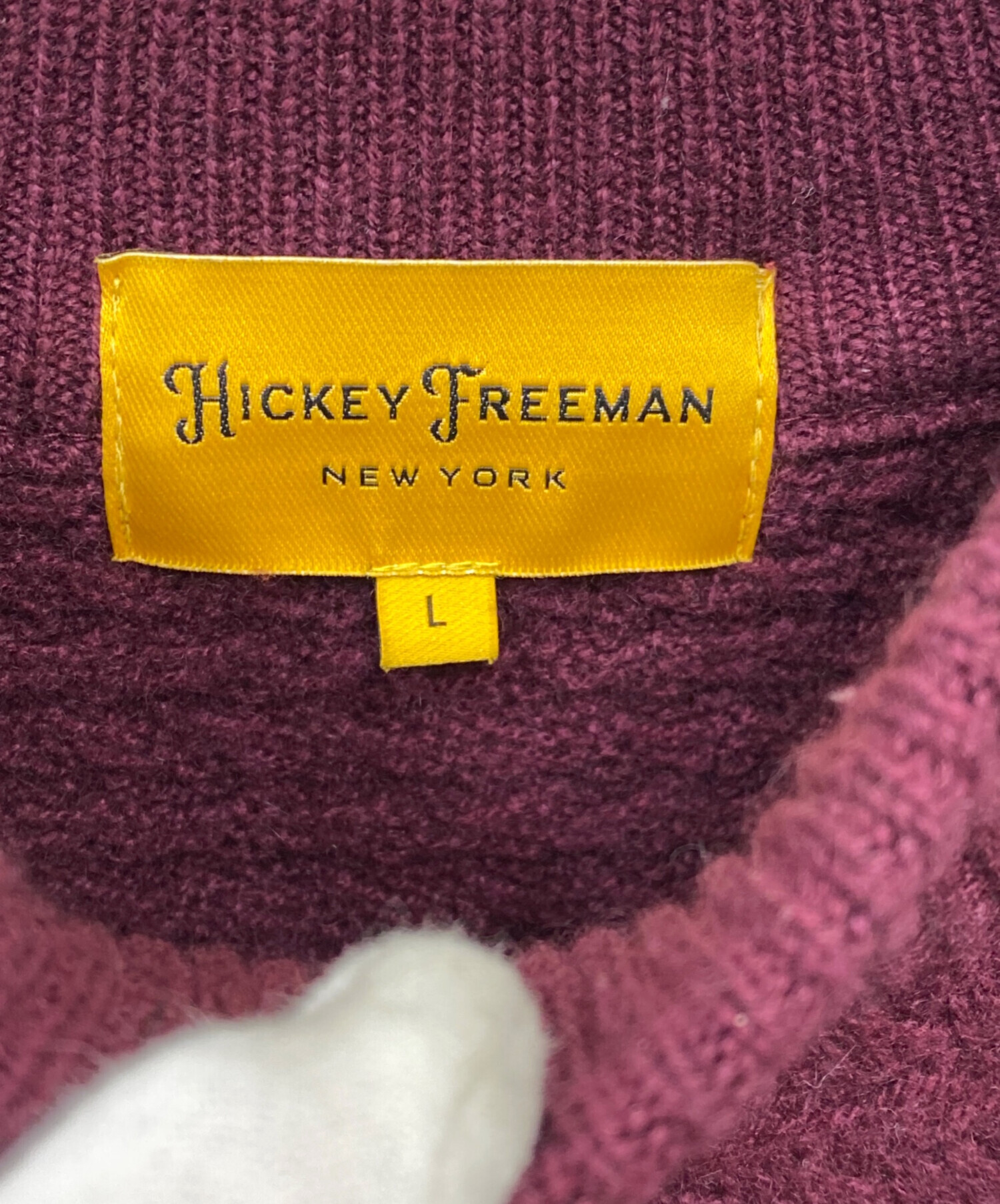 中古・古着通販】HICKEY FREEMAN (ヒッキーフリーマン) カシミヤモック