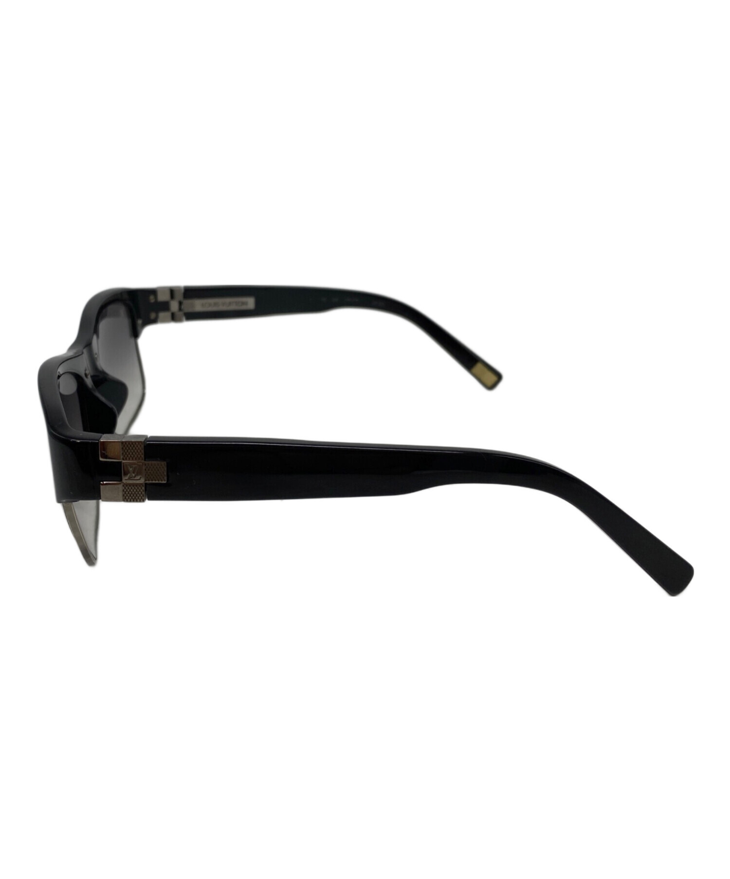 【中古】ルイヴィトンサングラス 中古・古着通販】LOUIS VUITTON (ルイ ヴィトン) サングラス ブラック