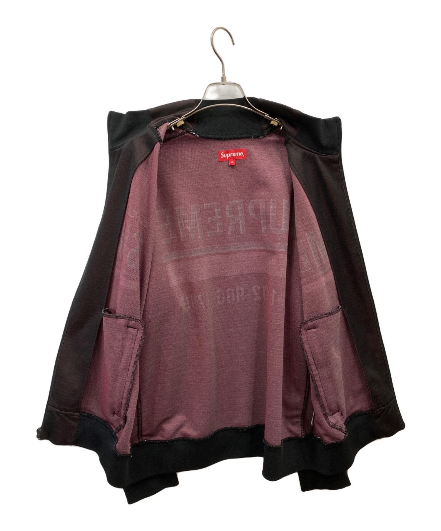 SUPREME Jacquard Track Jacket USED品 中古・古着通販】SUPREME (シュプリーム) World Famous jacquard Track