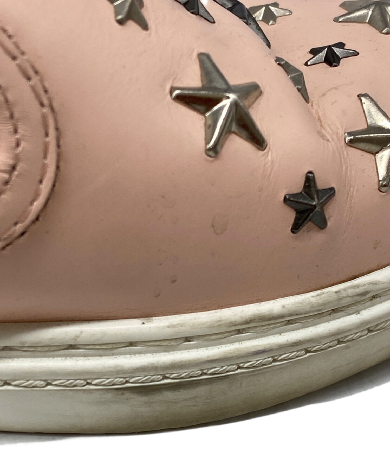 中古・古着通販】JIMMY CHOO (ジミーチュウ) スタースタッズローカット
